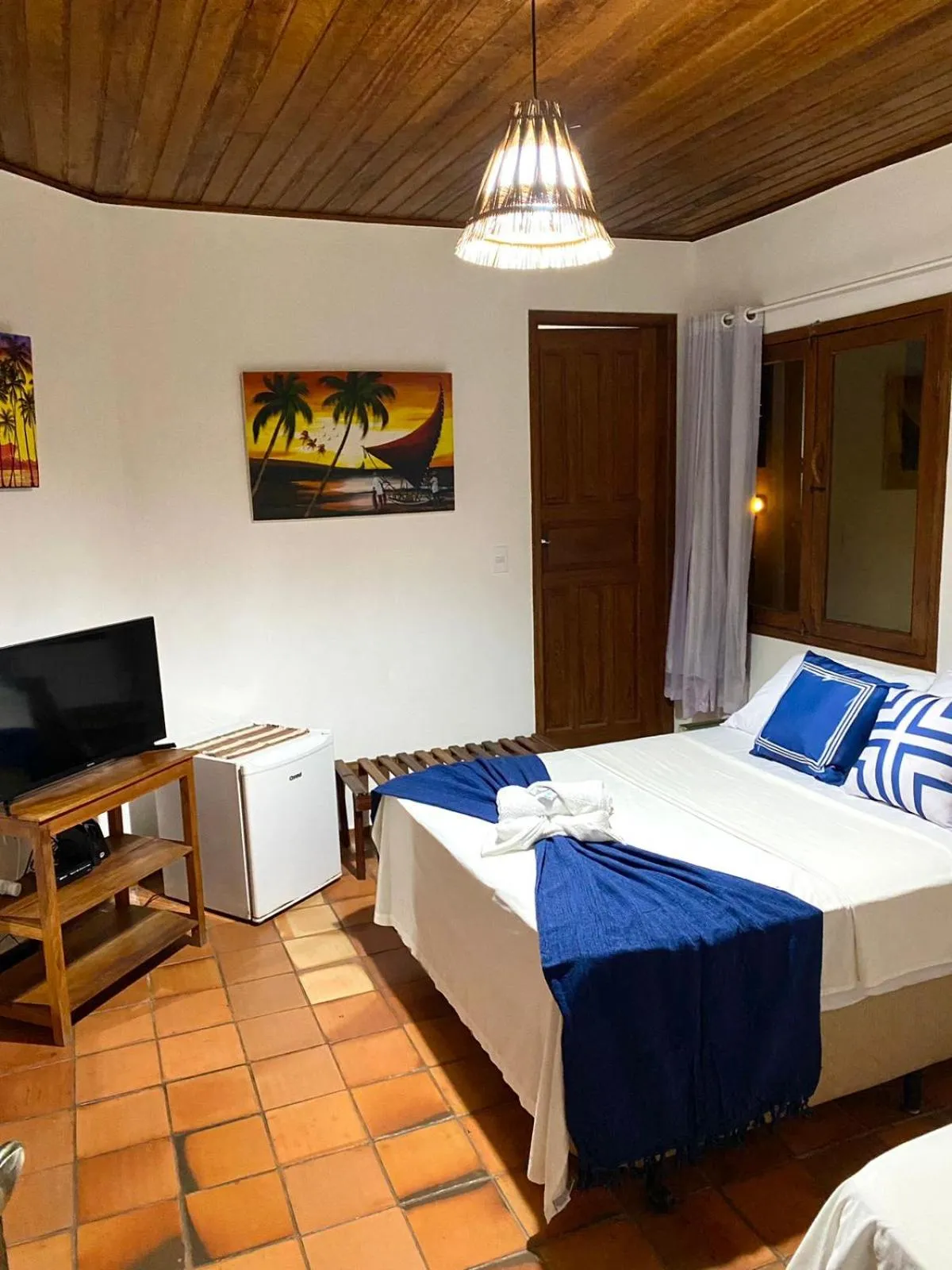 Bed in Pousada Arraial Lua Crescente