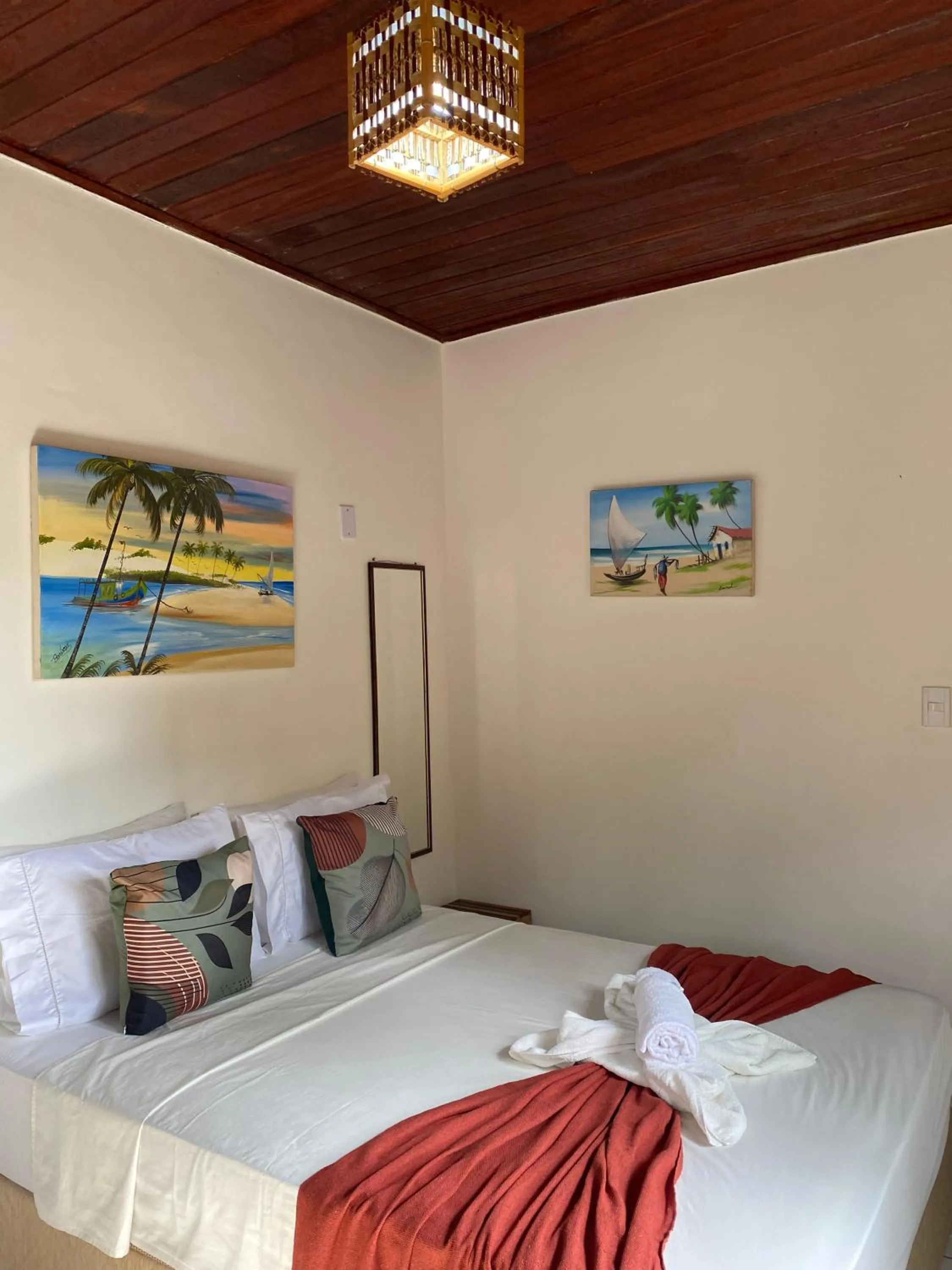 Bed in Pousada Arraial Lua Crescente