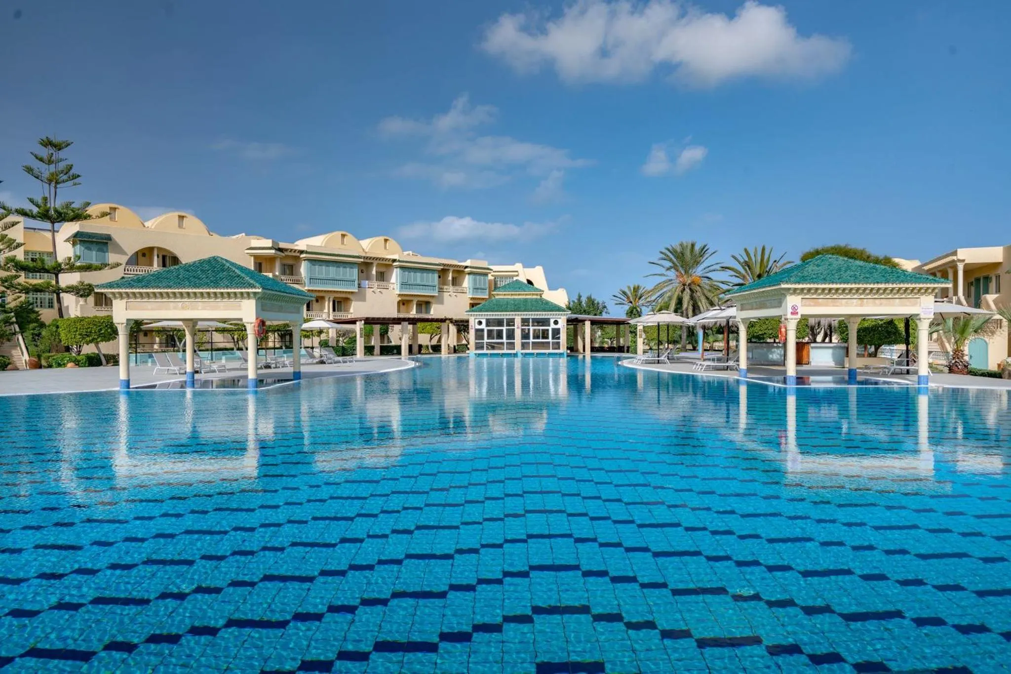 Swimming pool in Carthage Thalasso Resort