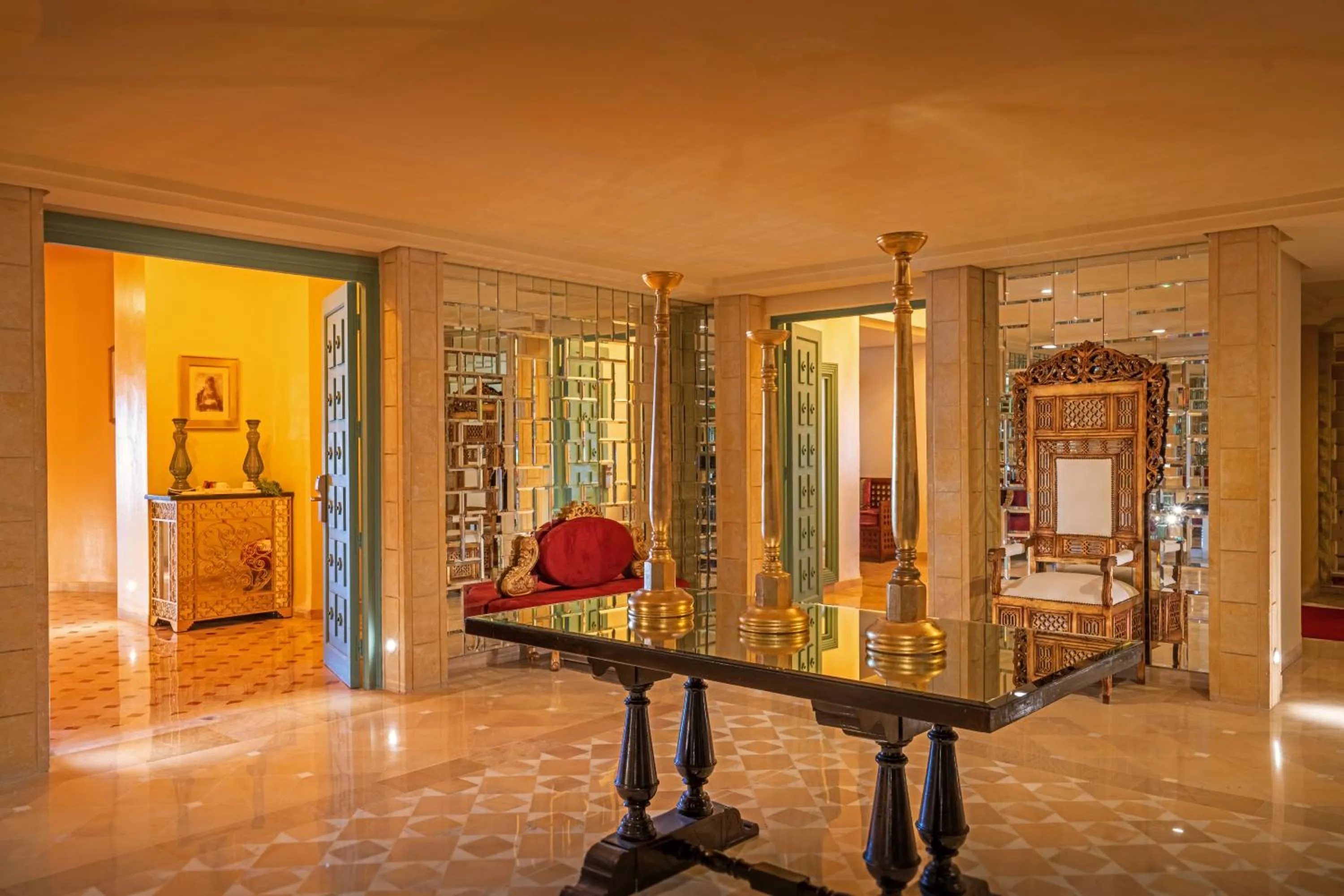 Decorative detail in Carthage Thalasso Resort