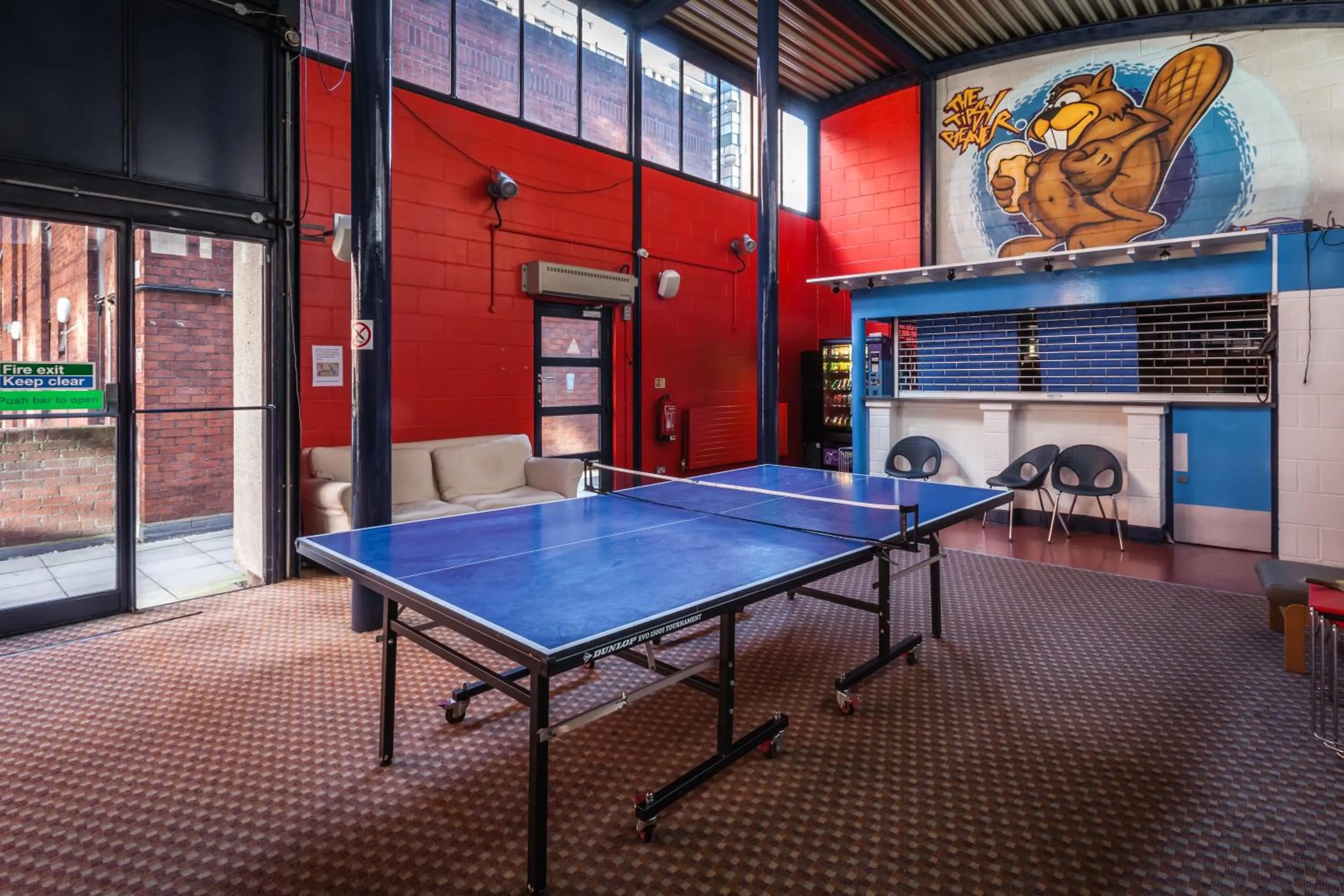 Communal lounge/ TV room in LSE Rosebery Hall