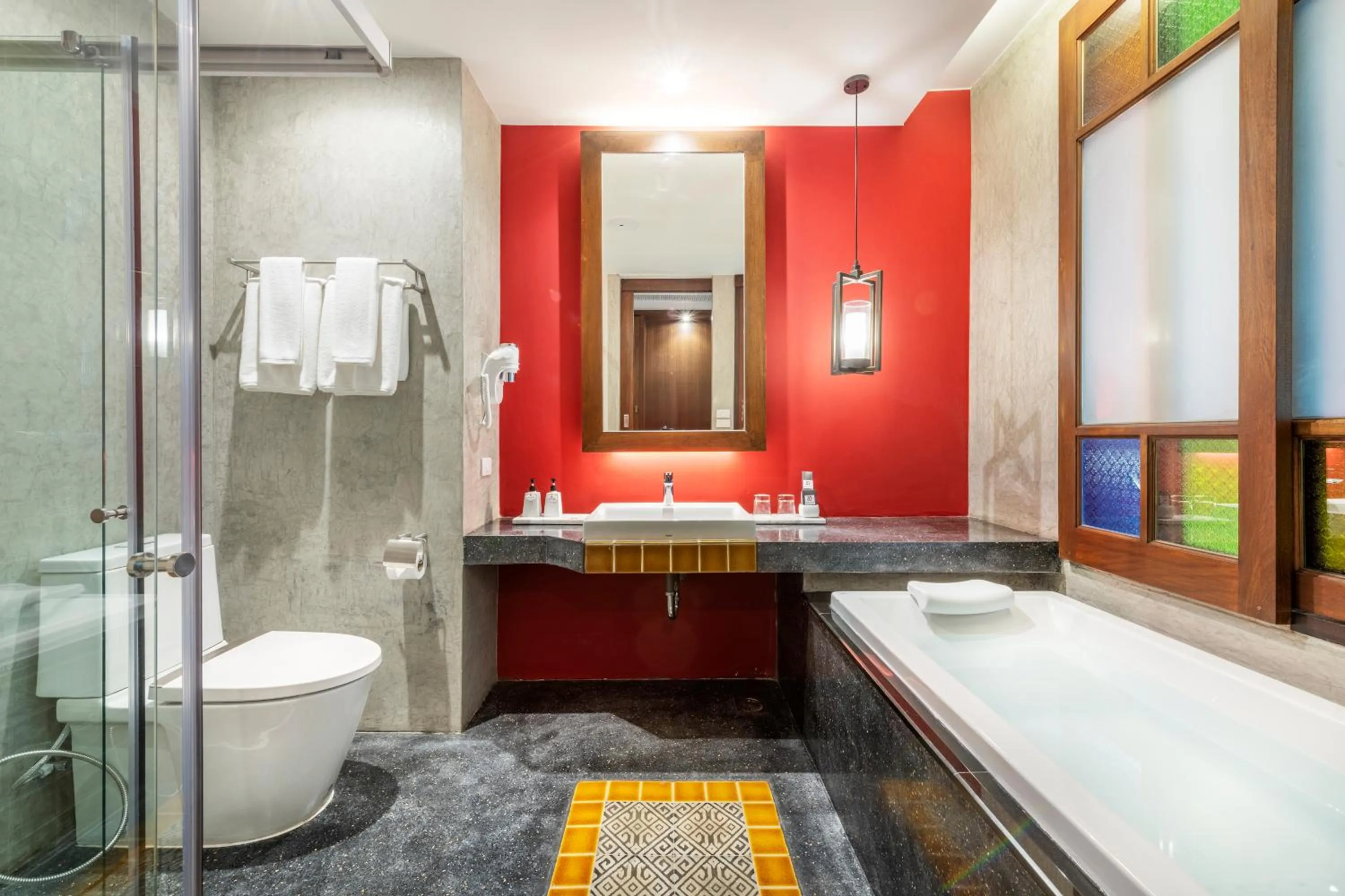 Bathroom in Monkham Village Hat Yai