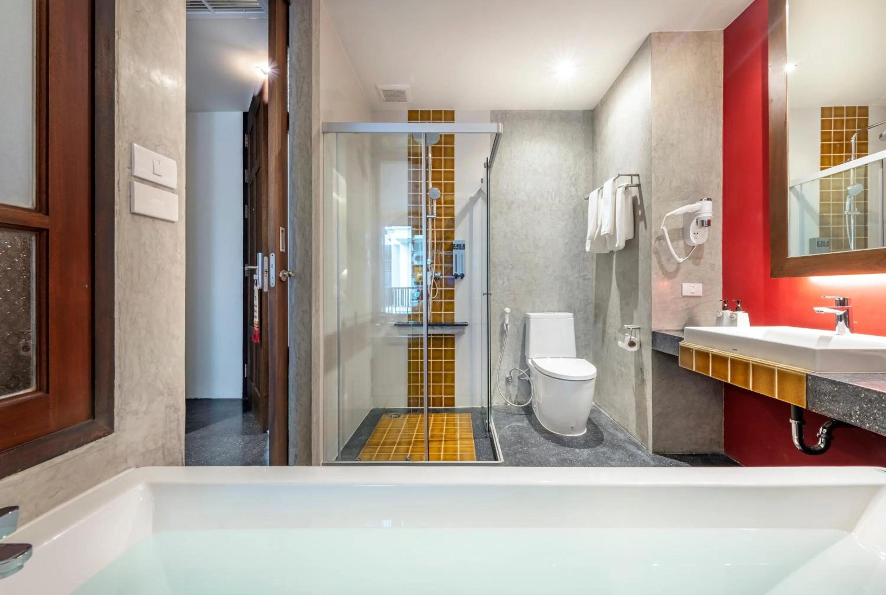 Bathroom in Monkham Village Hat Yai