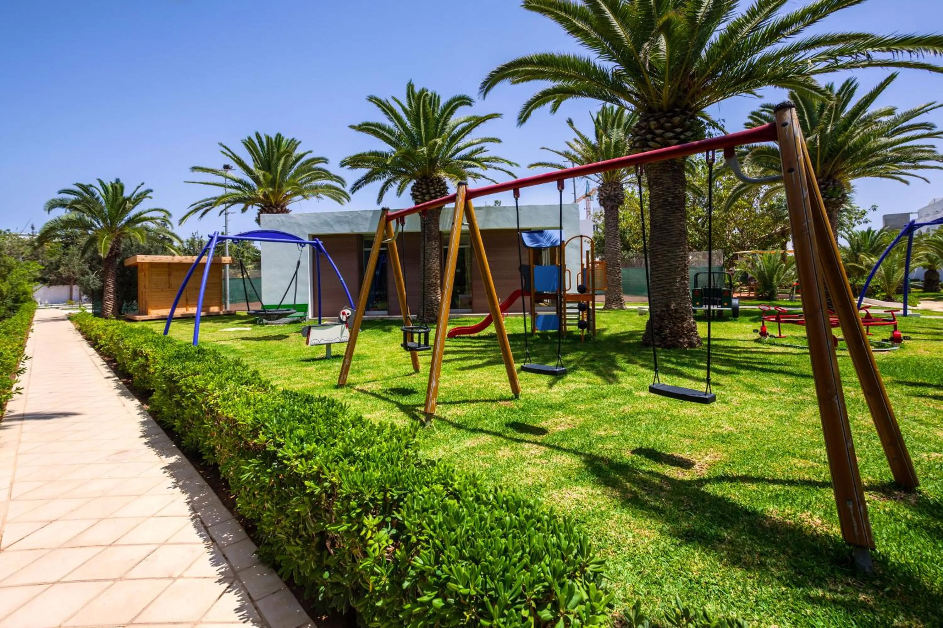 Children play ground in Le Sultan