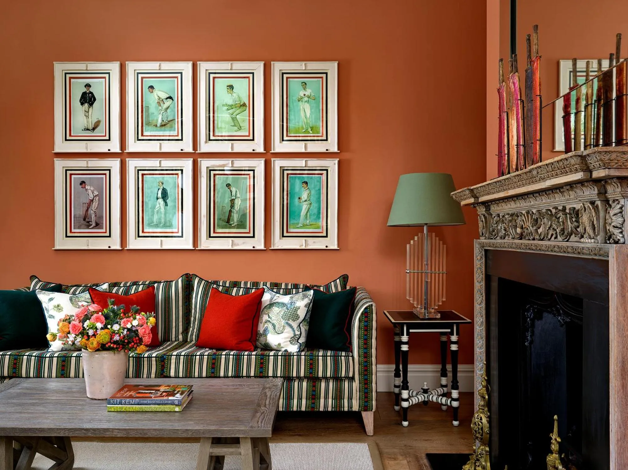 Living room in Dorset Square Hotel, Firmdale Hotels