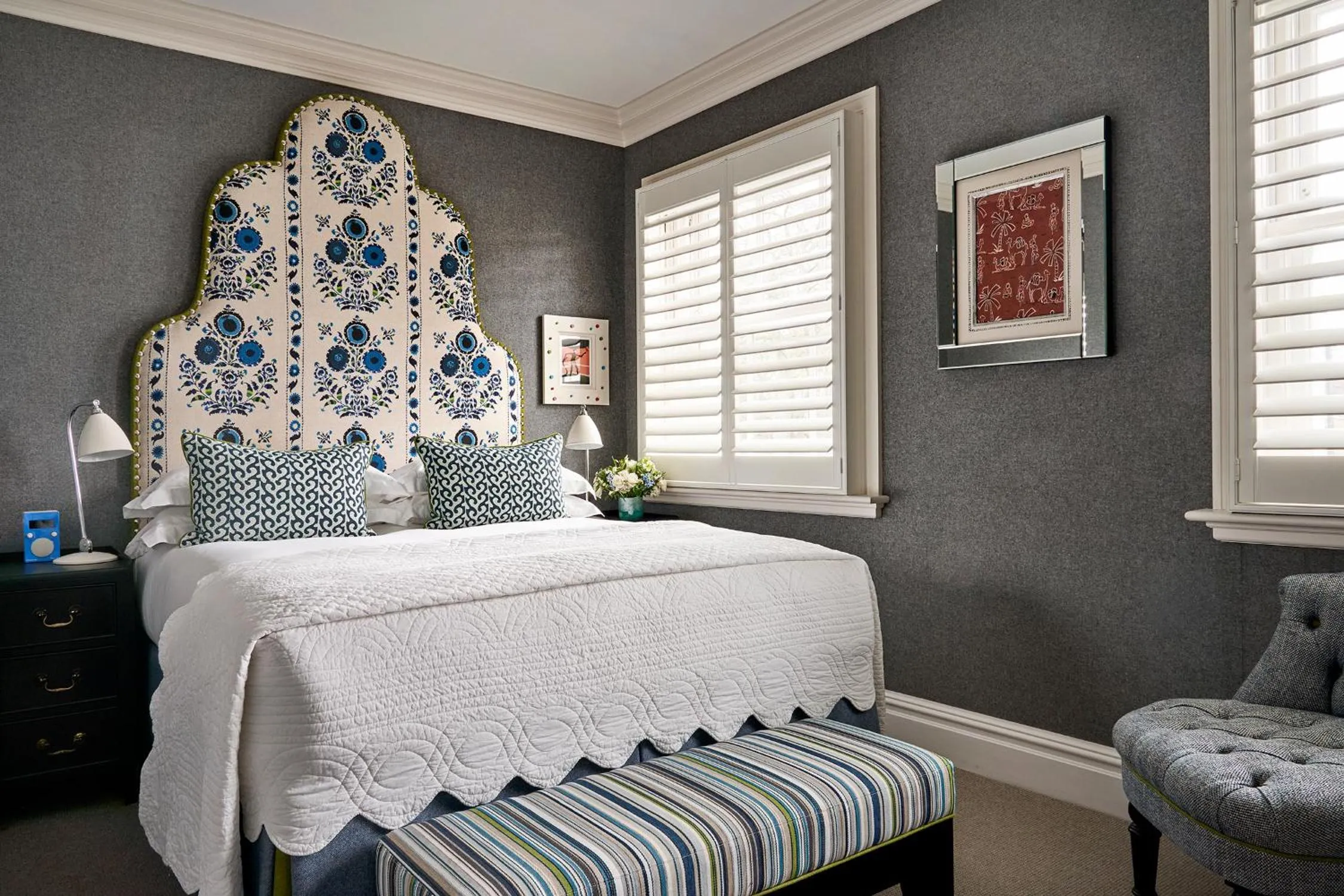 Bed in Dorset Square Hotel, Firmdale Hotels