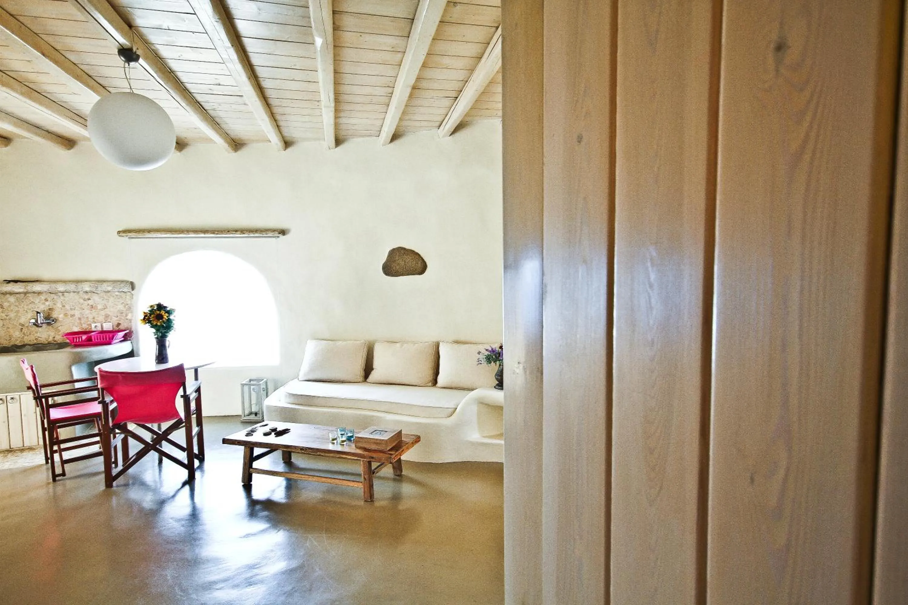 Living room in Castle Panigirakis