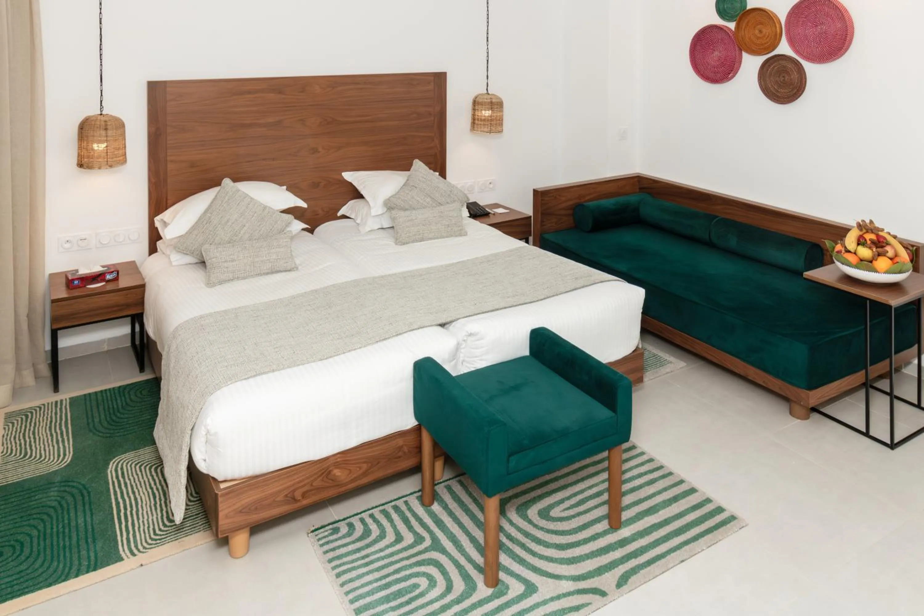 Bedroom, Bed in El Mouradi Palm Marina - Couple et Famille uniquement