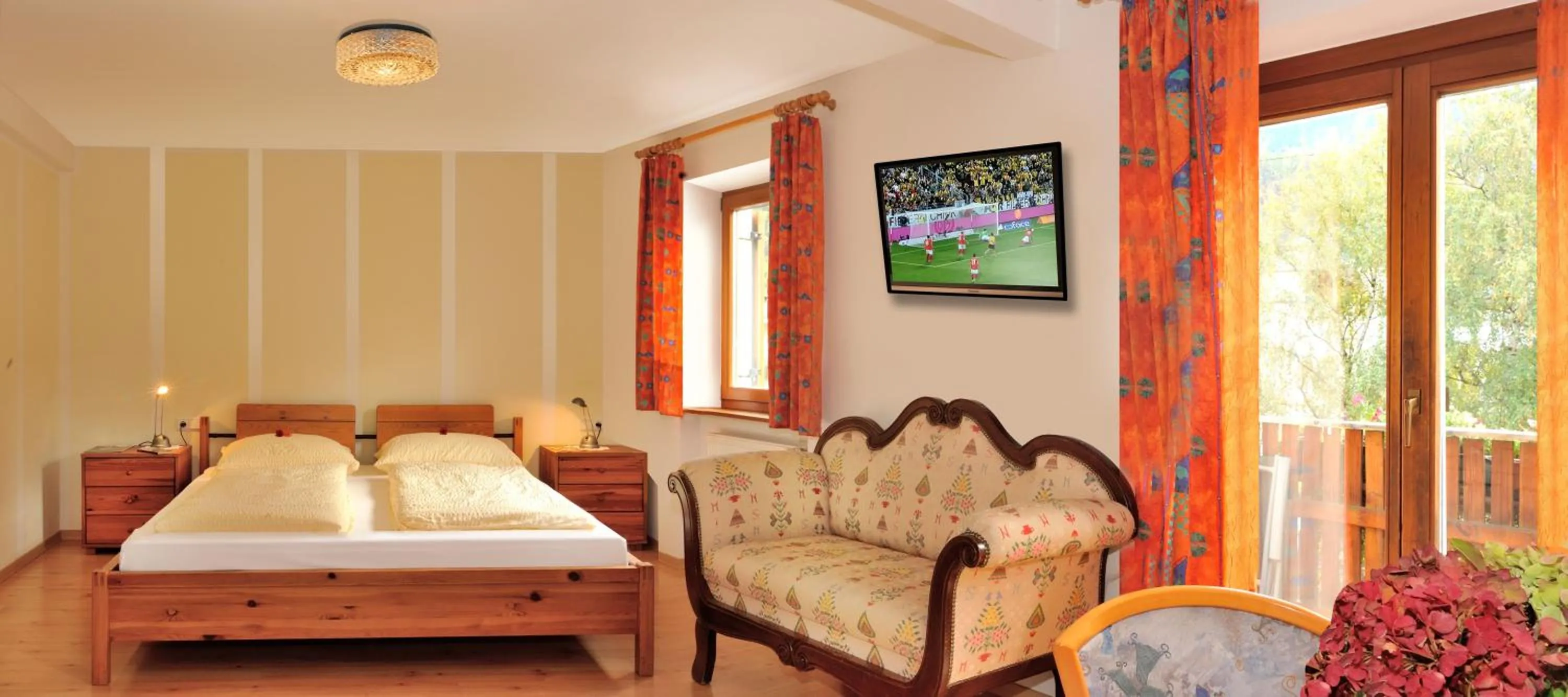 Bedroom, Bed in Residence Hofer