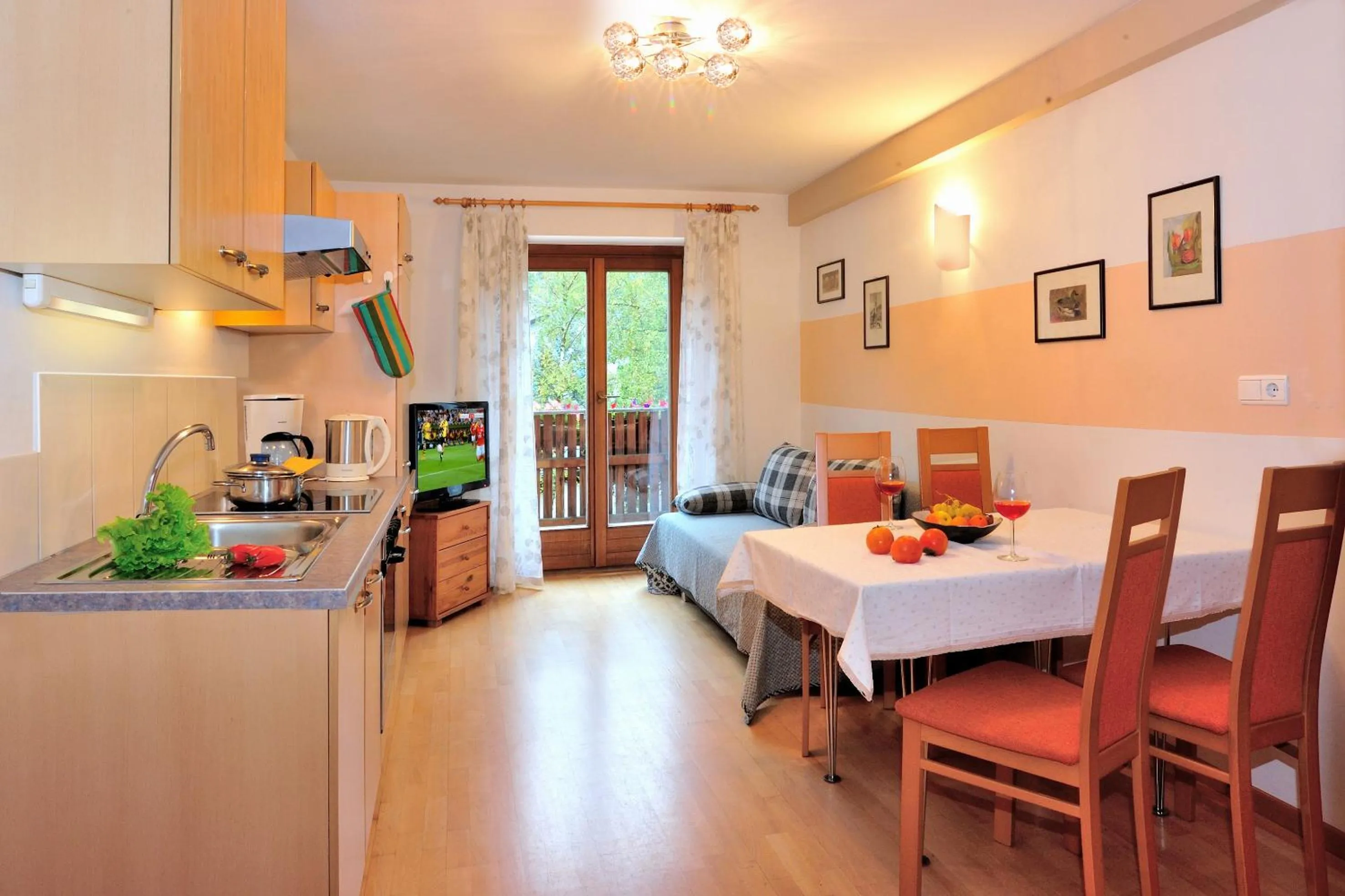 Kitchen or kitchenette in Residence Hofer