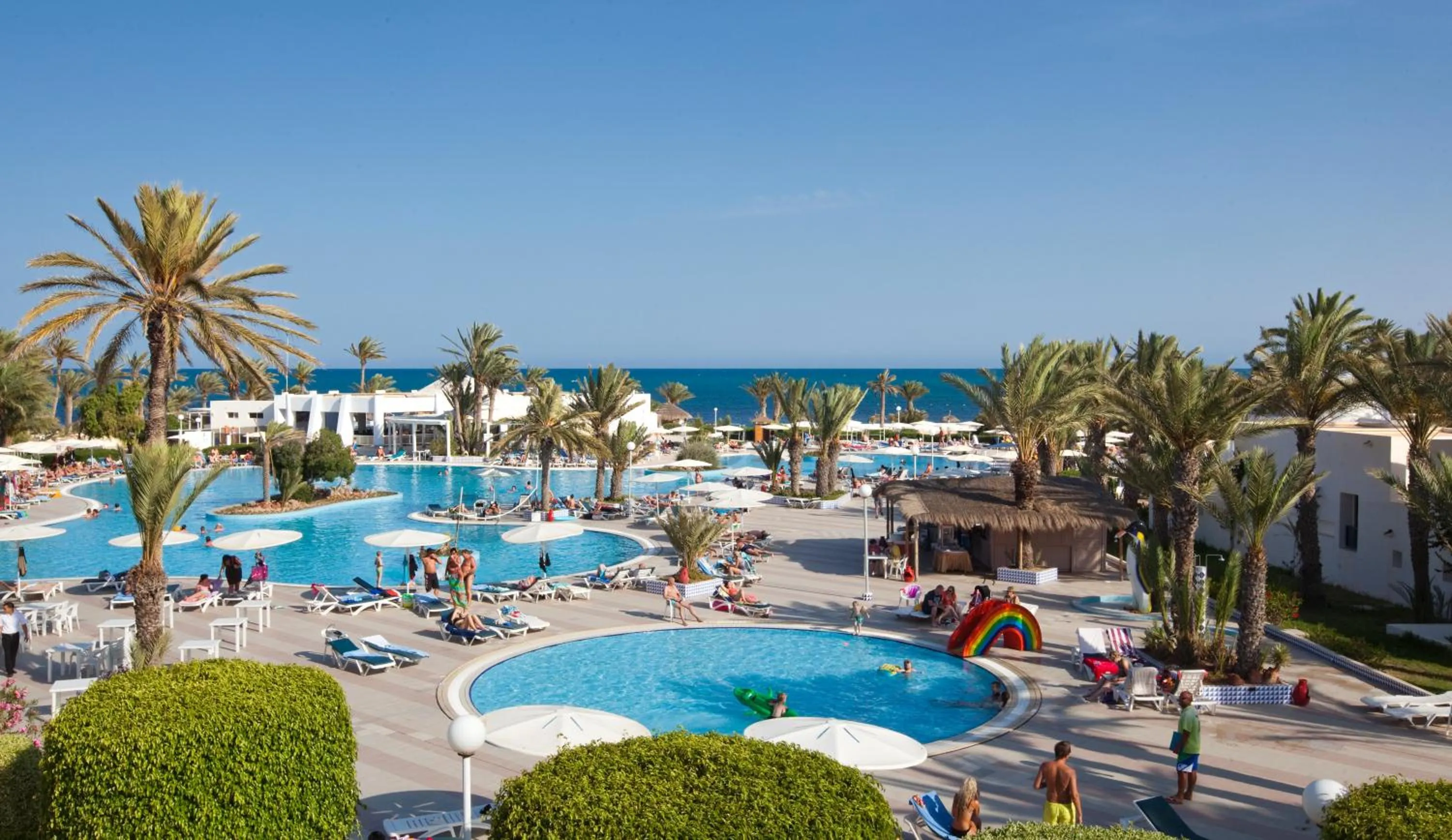 Pool view in El Mouradi Djerba Menzel