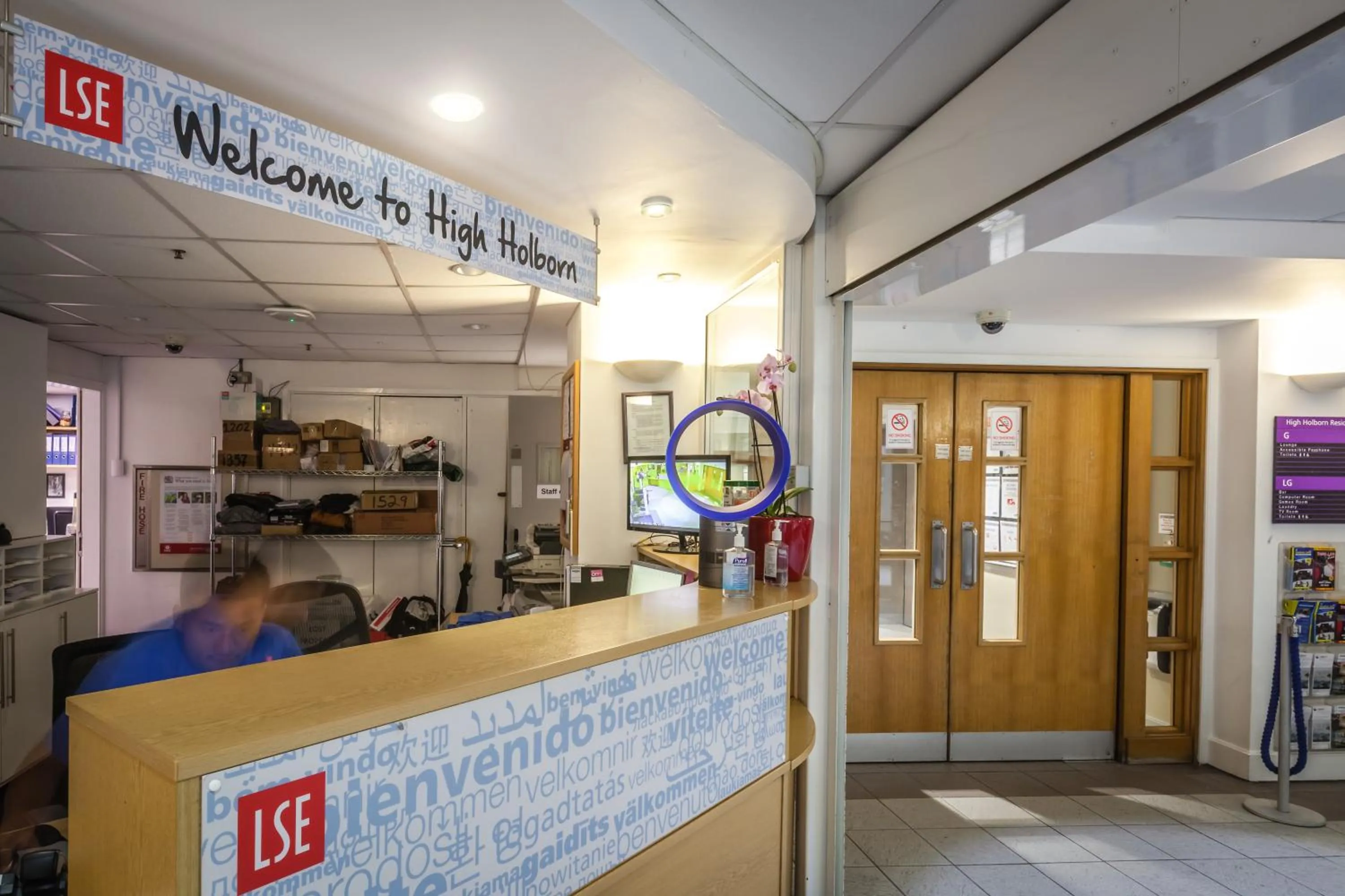Lobby or reception in LSE High Holborn