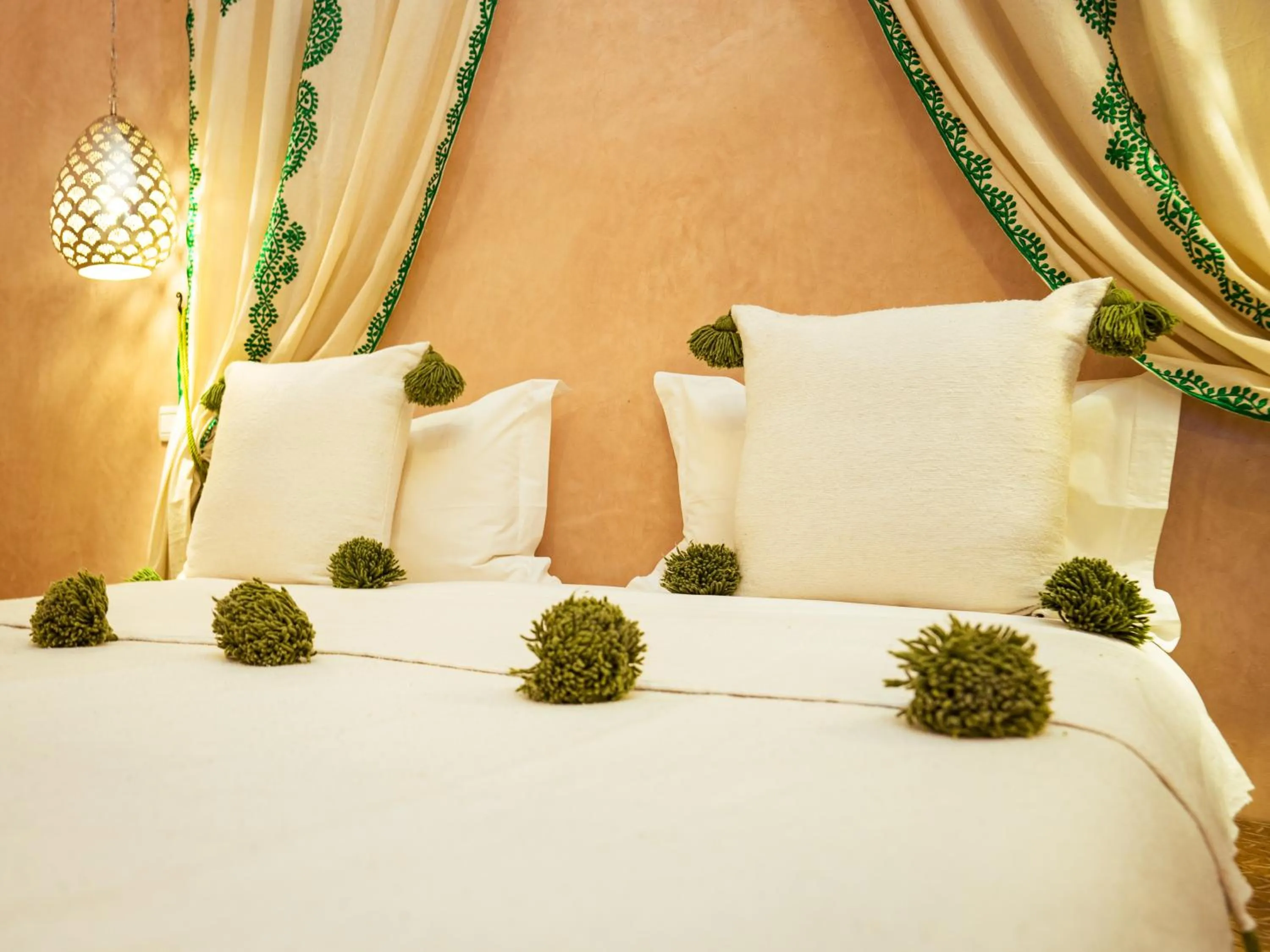 Bed in Riad Selouane