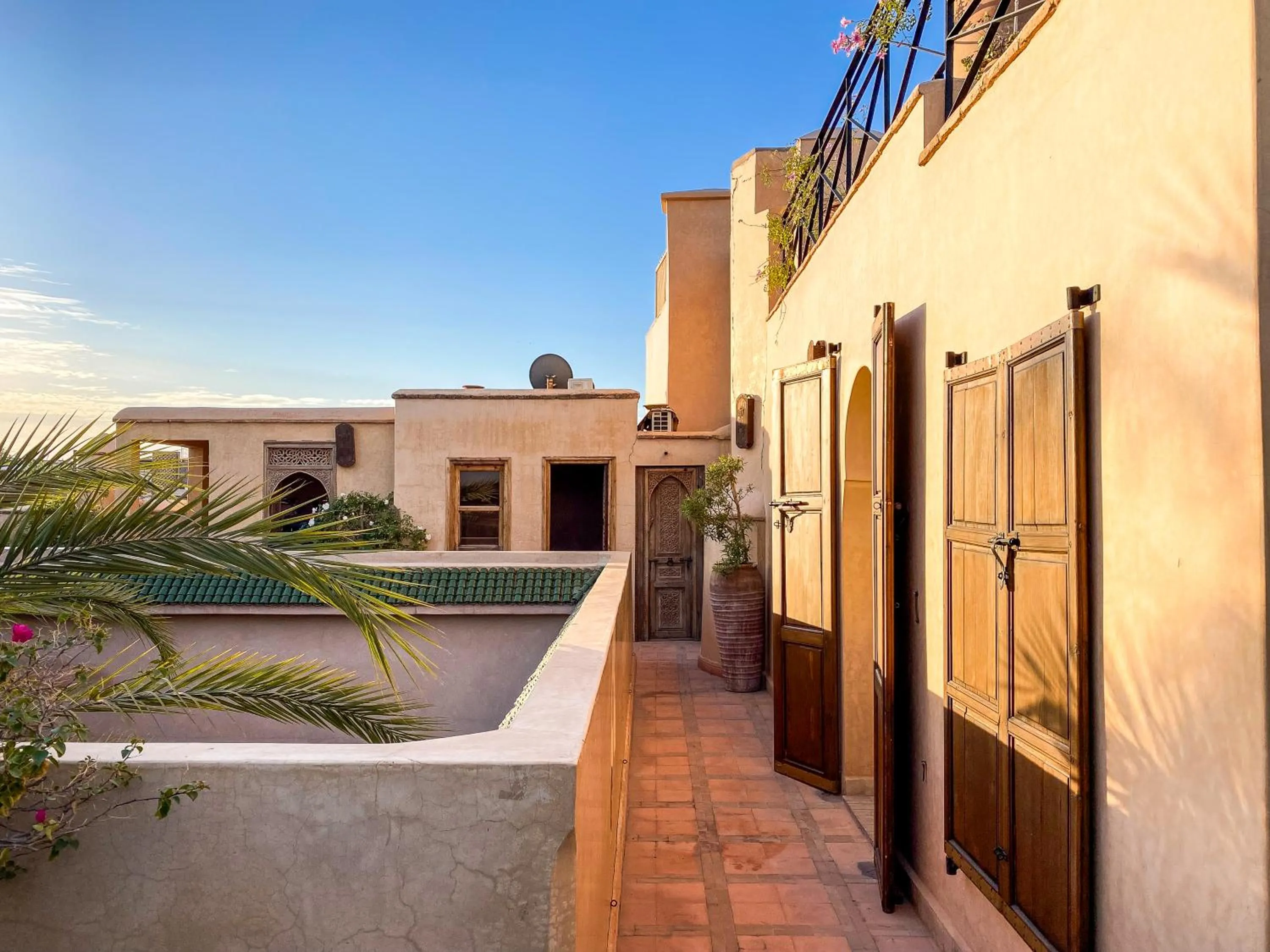Balcony/Terrace in Riad Selouane