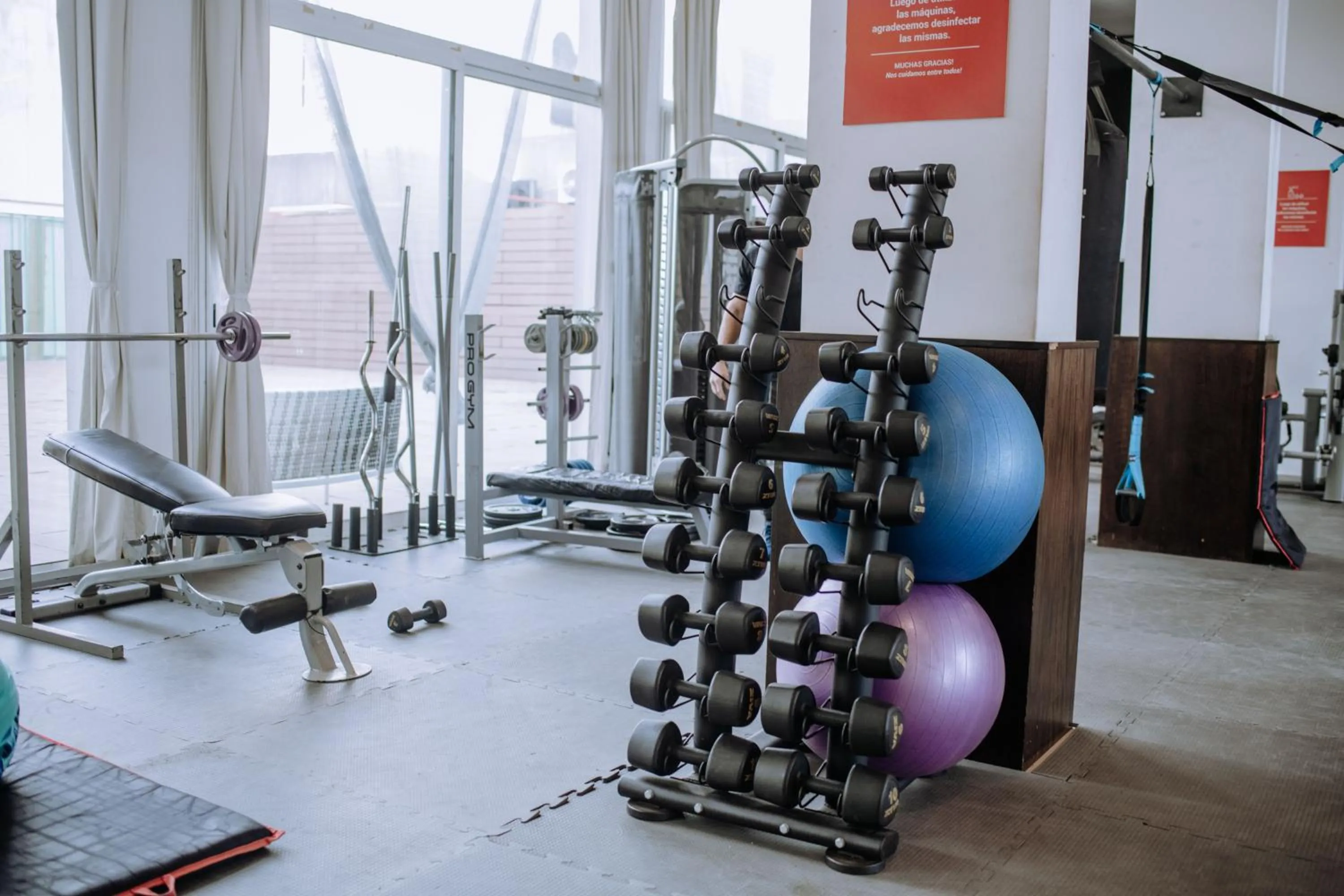 Fitness centre/facilities in Salto Hotel y Casino