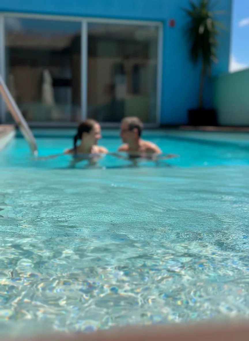 Swimming pool in Salto Hotel y Casino