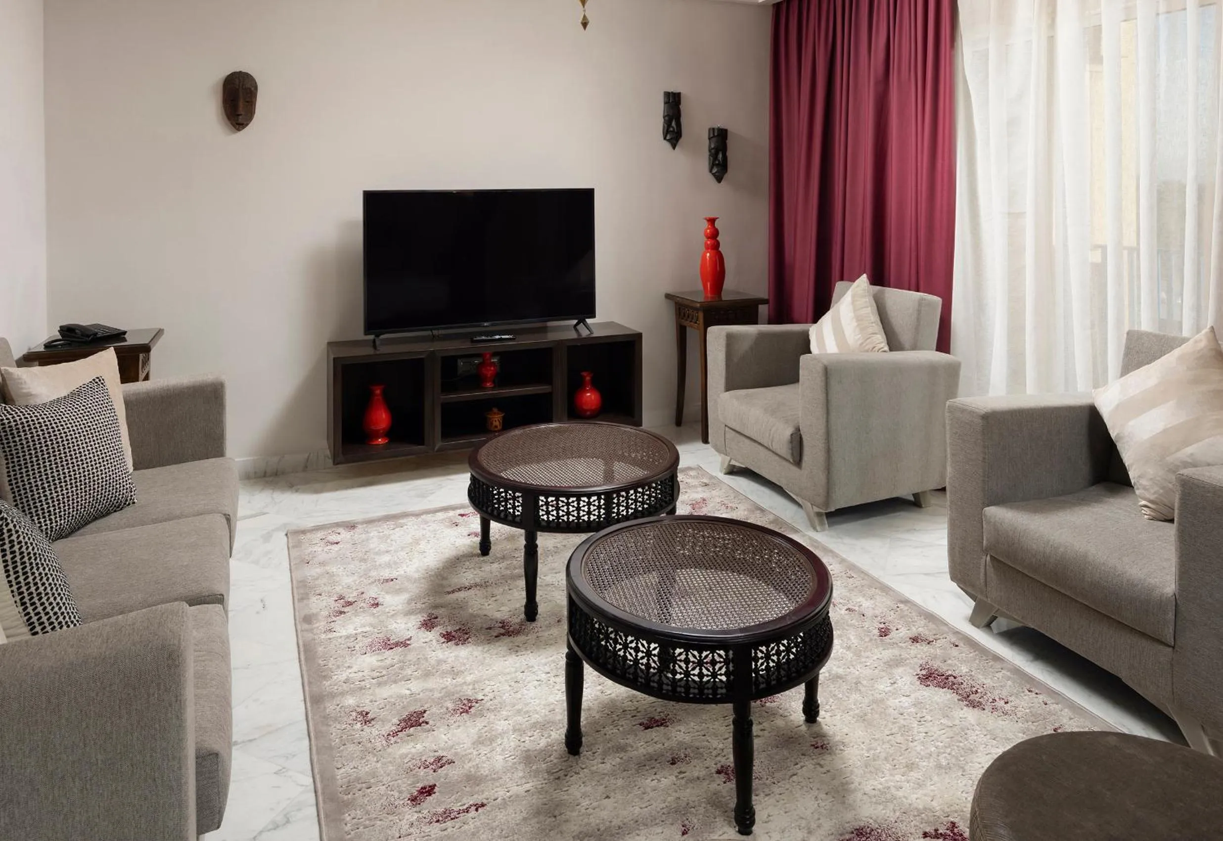 Living room in Verdi Tunis Beach Resort