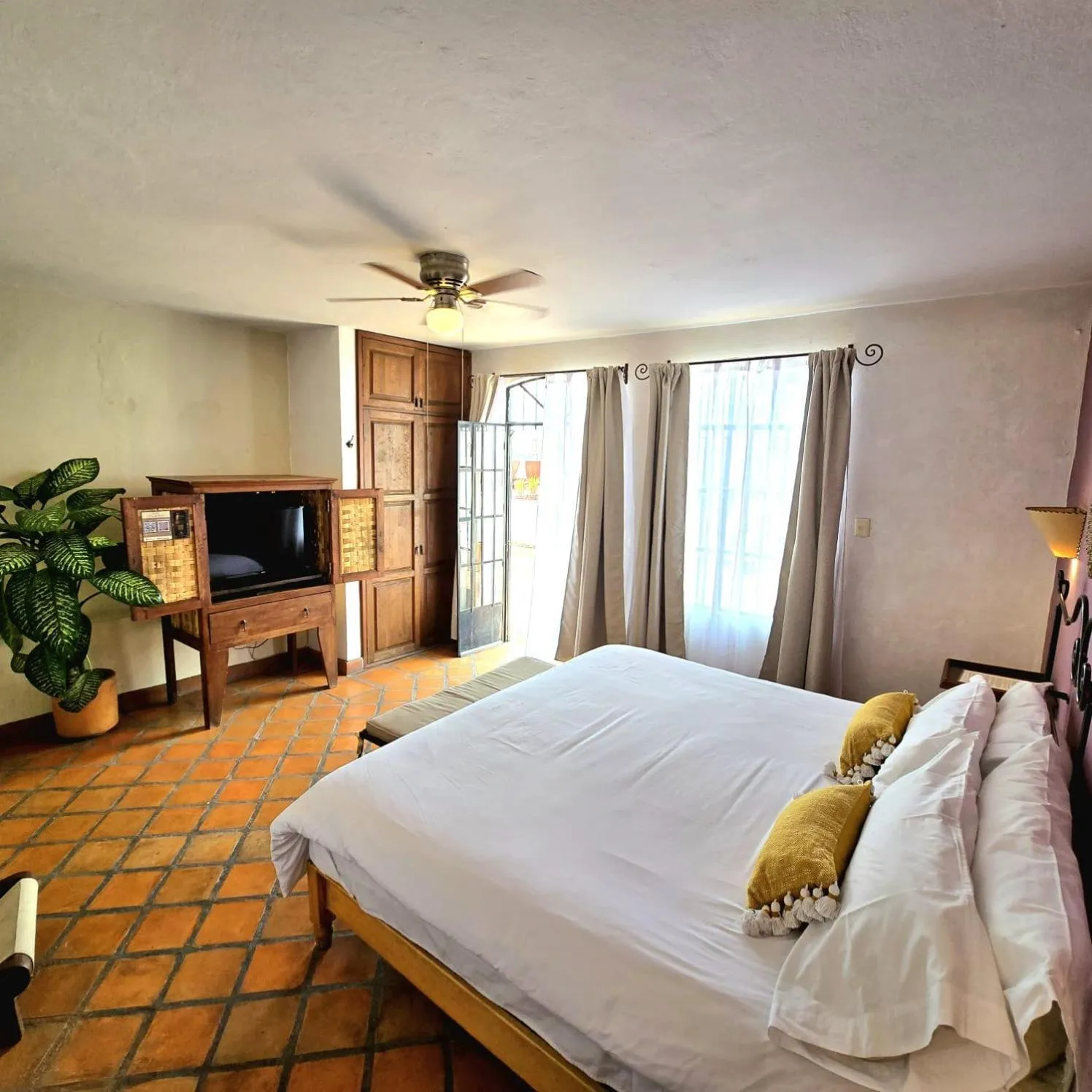 Bed in Hotel Casa Morena