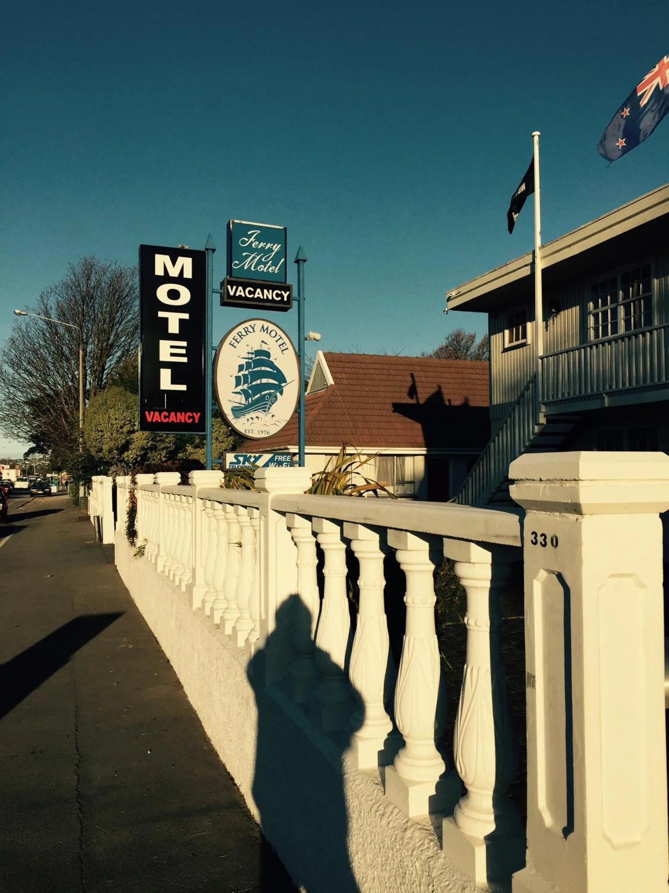 Property logo or sign in Ferry Motel