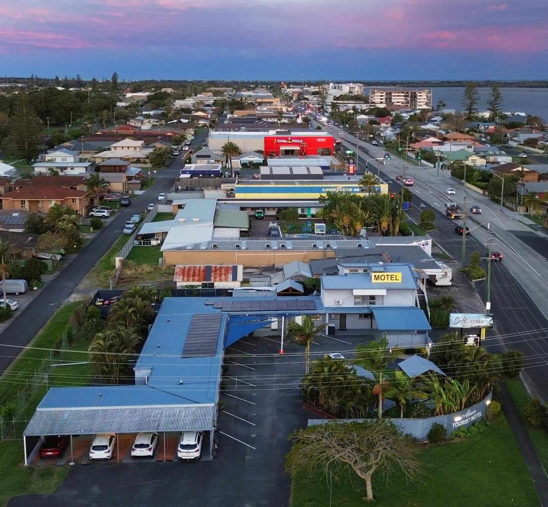 Bird's eye view in Almare Tourist Motel