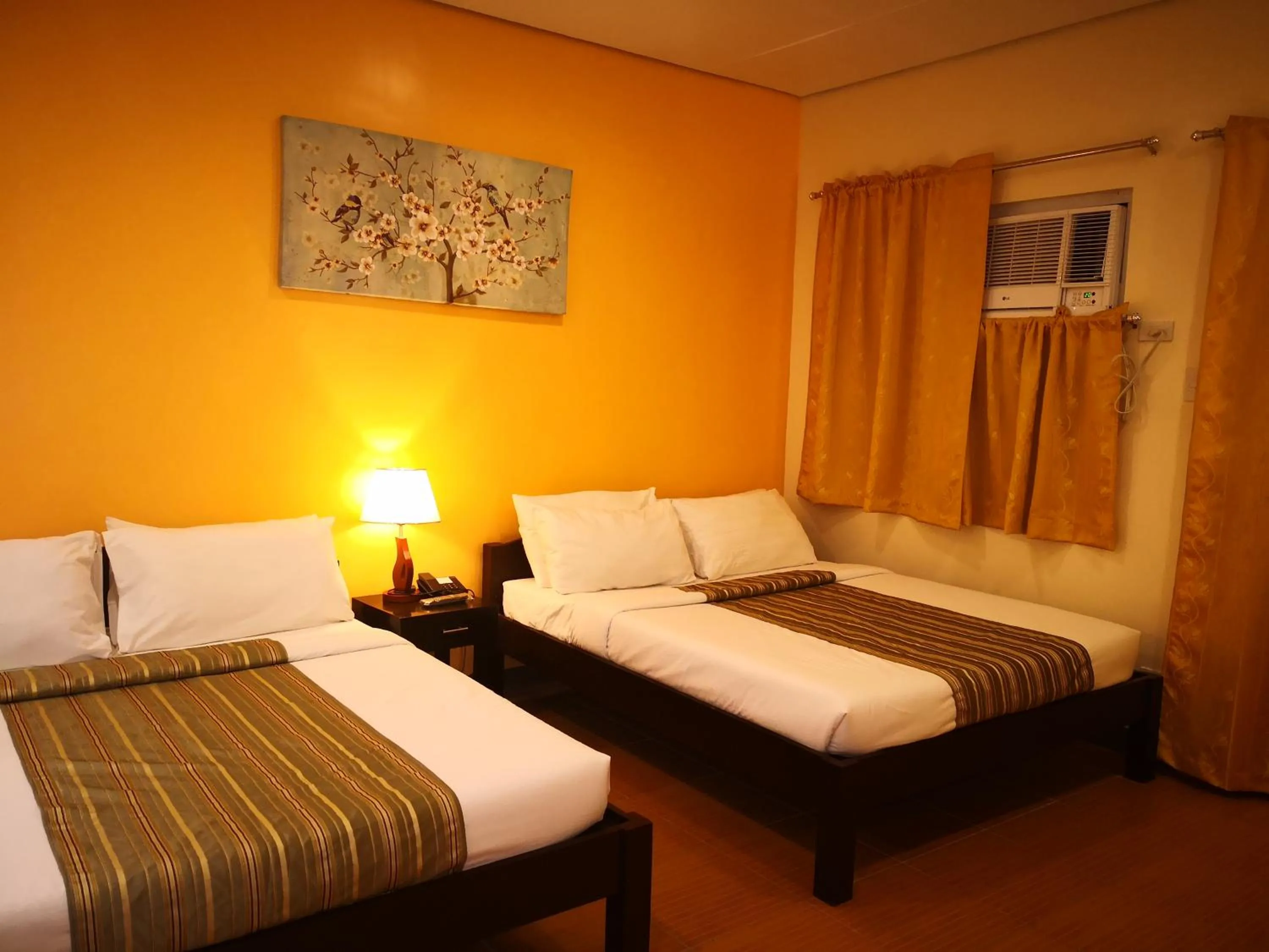 Bed in Sea Garden Resort Iloilo