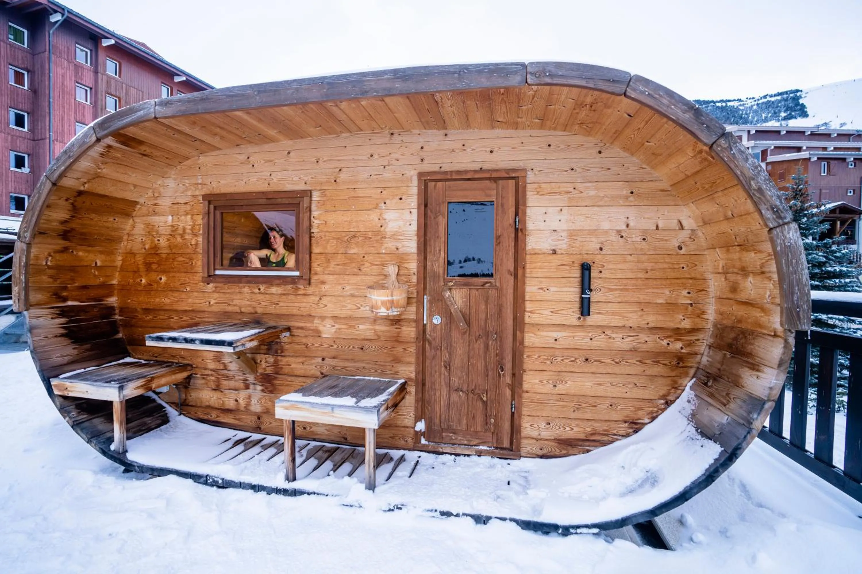 Sauna in Villages Clubs du Soleil - LES 2 ALPES