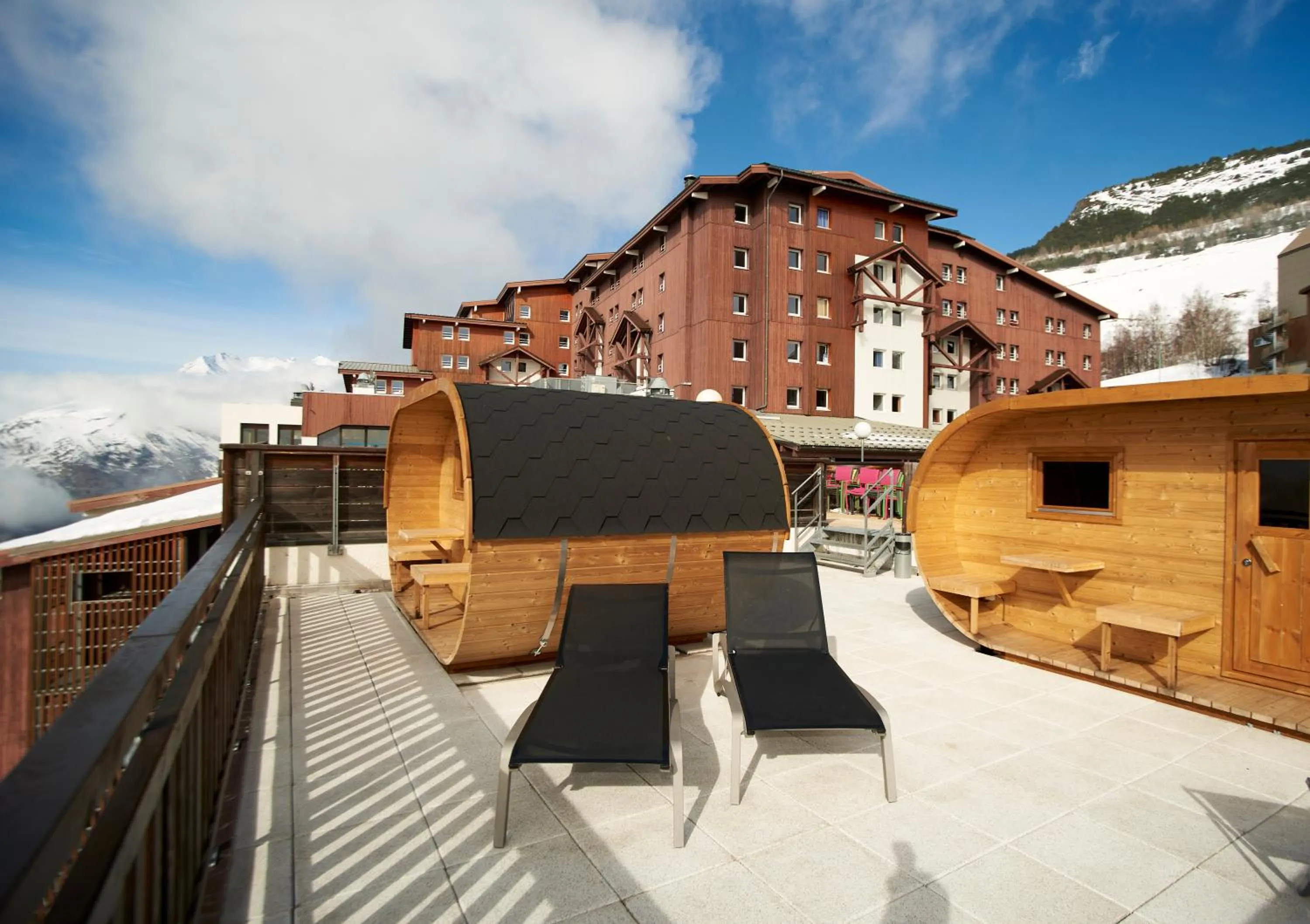 Sauna in Villages Clubs du Soleil - LES 2 ALPES