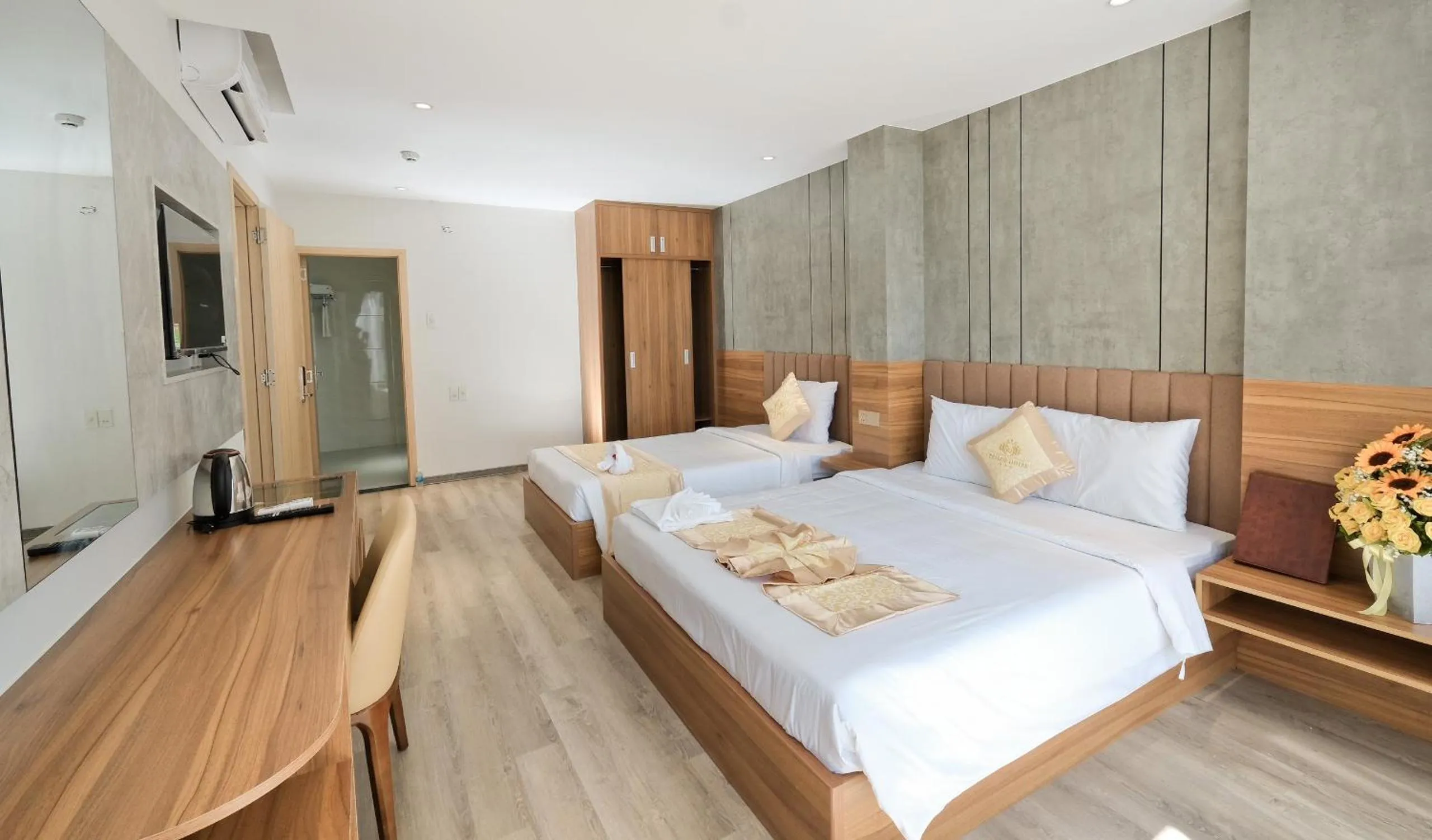 Bed in Prague Nha Trang Hotel