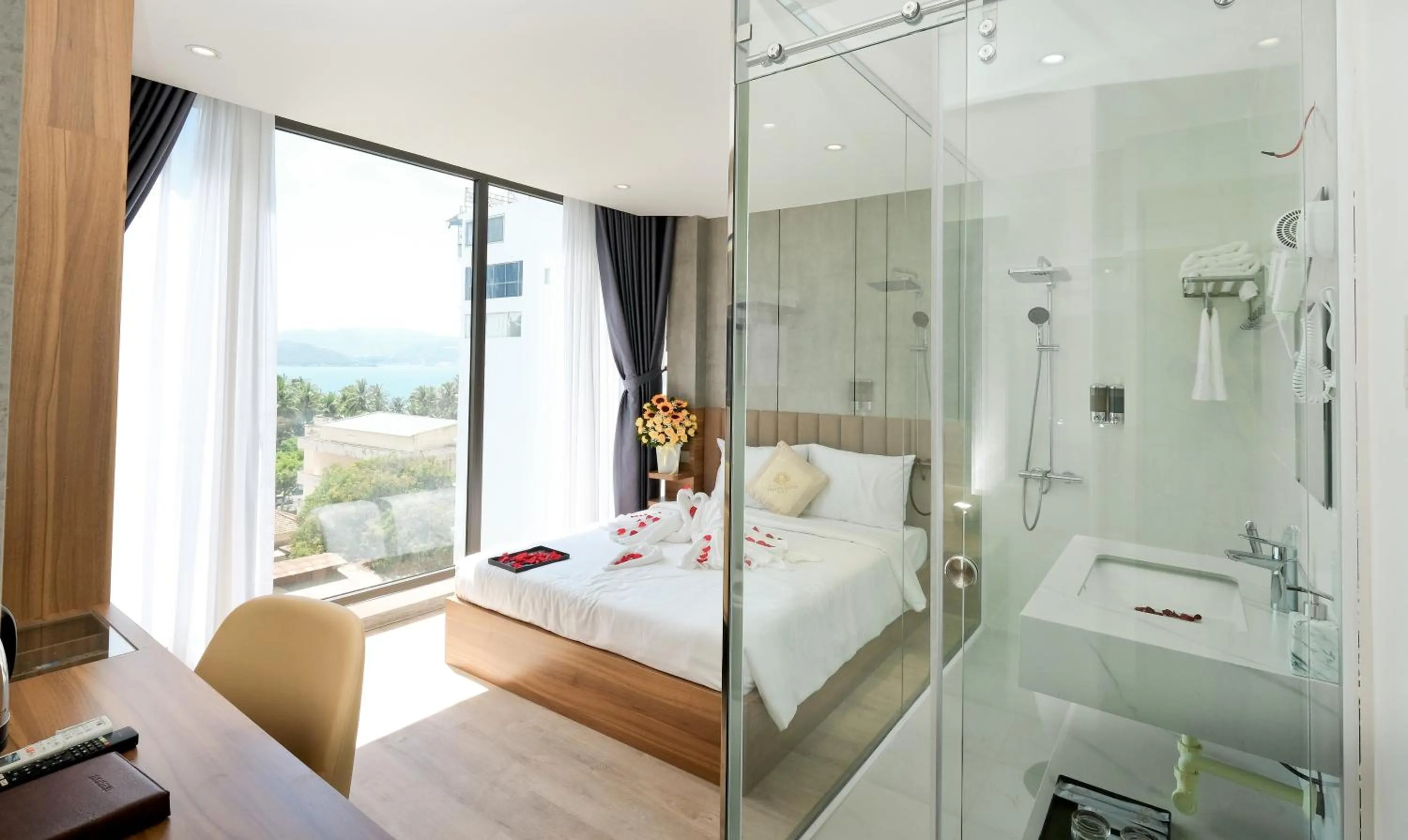 Bed in Prague Nha Trang Hotel