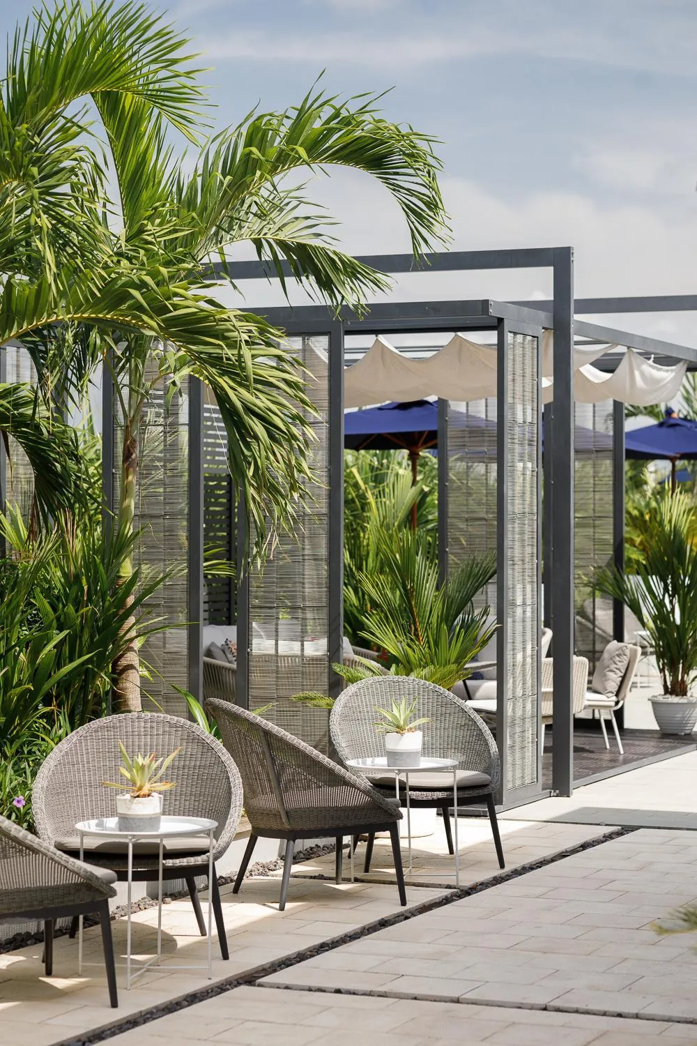 Property building in Kanvaz Village Resort Seminyak