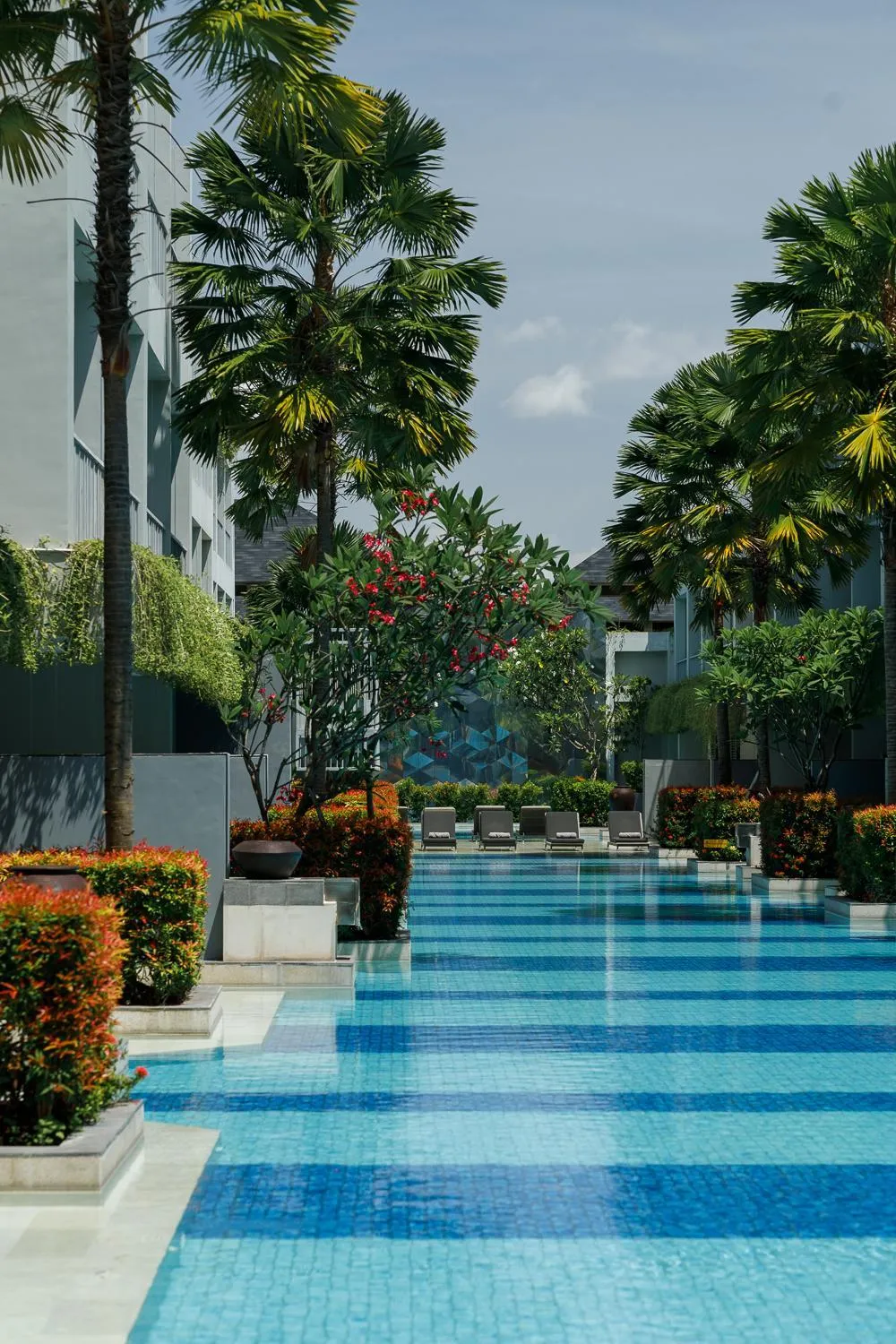 Swimming pool in Kanvaz Village Resort Seminyak