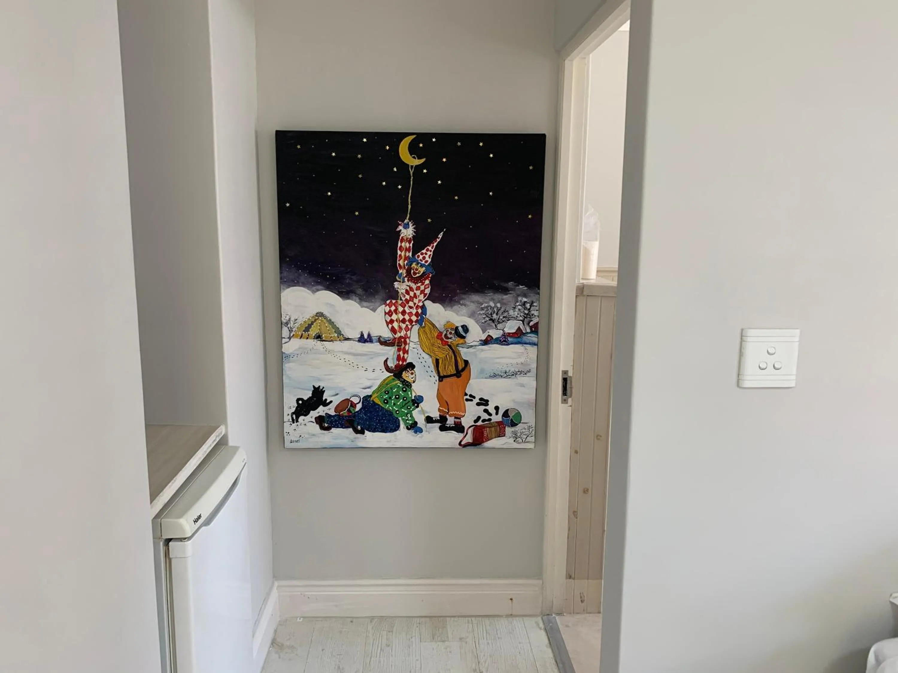 Decorative detail in Oceansnest Guest House