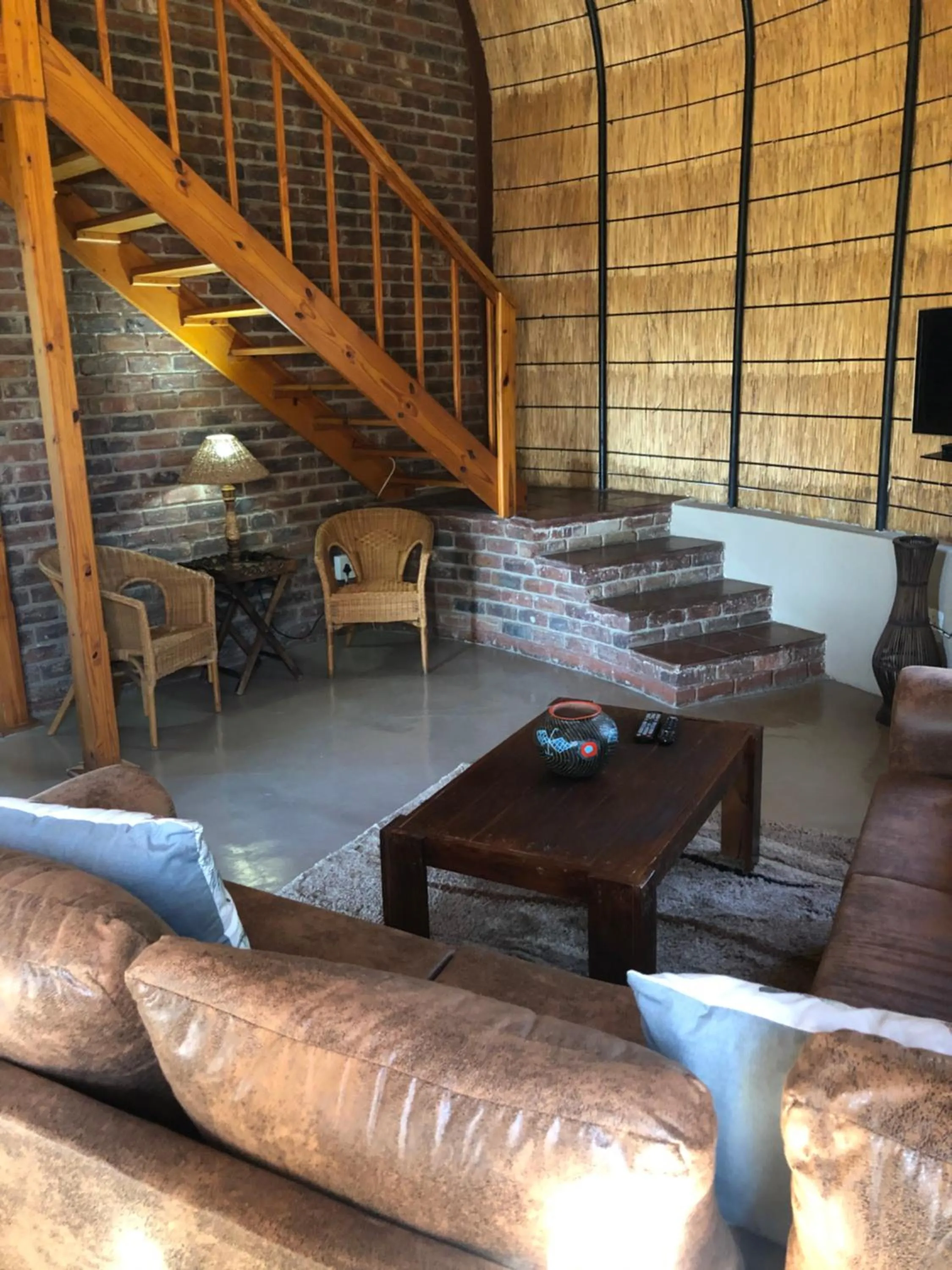Seating area in Jock of the Bushveld