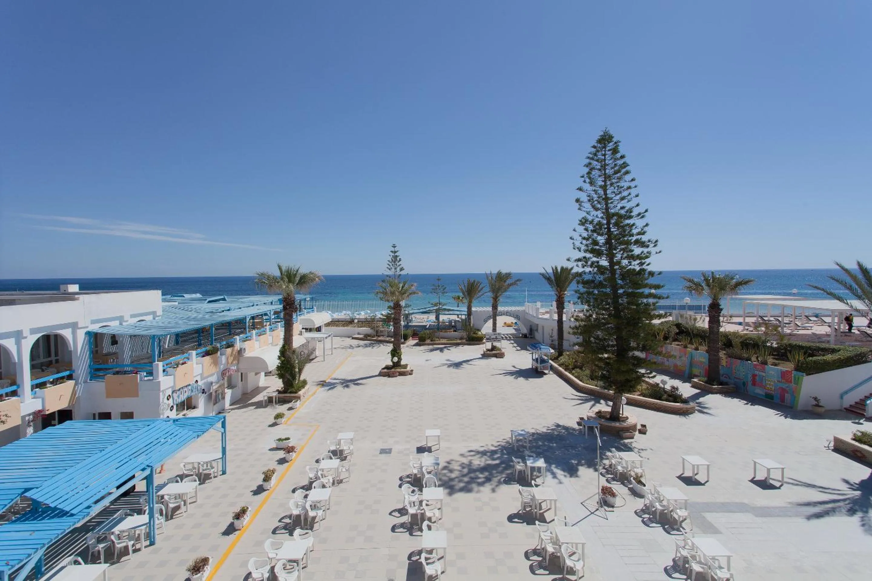 Sea view in El Mouradi Club Selima