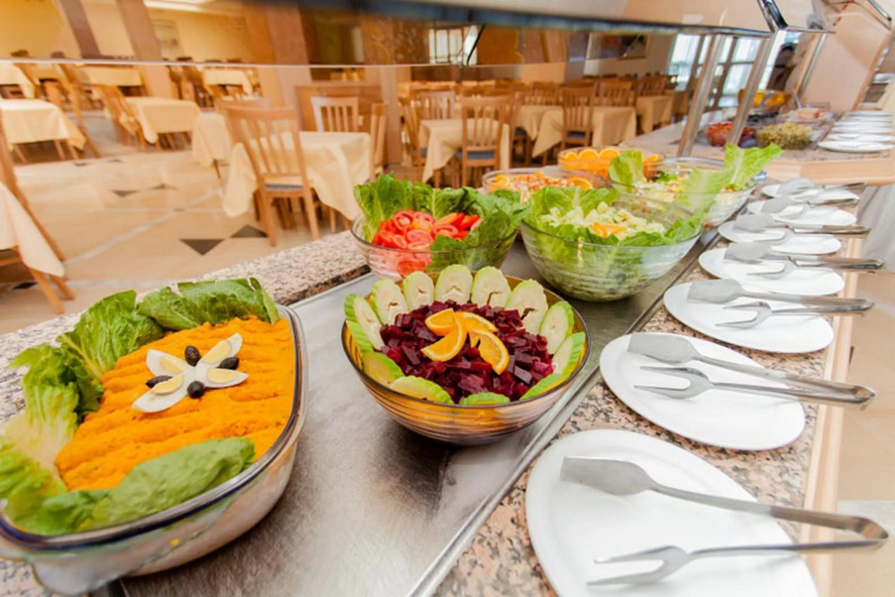 Food close-up in El Mouradi Club Selima