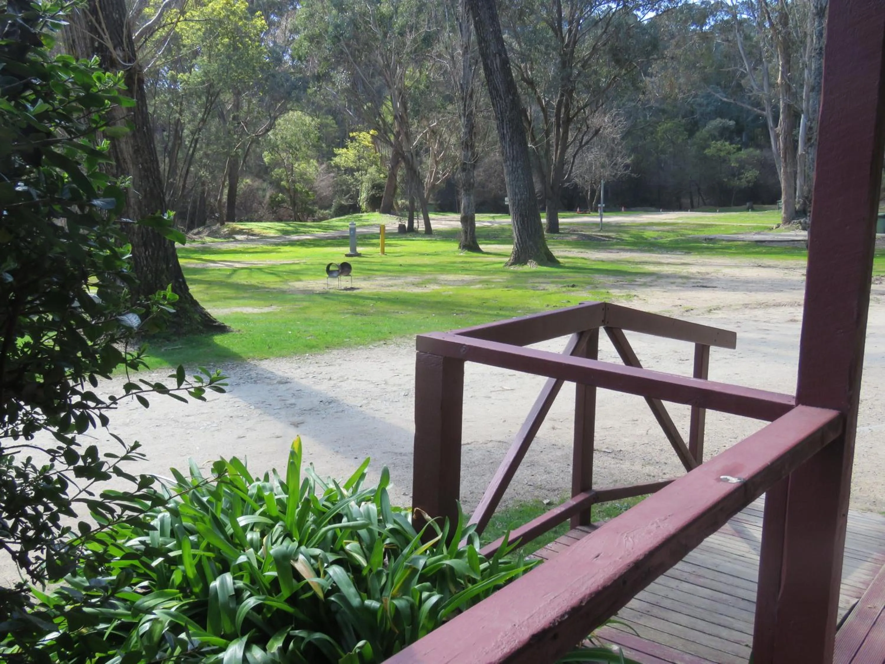 View (from property/room) in Beechworth Holiday Park
