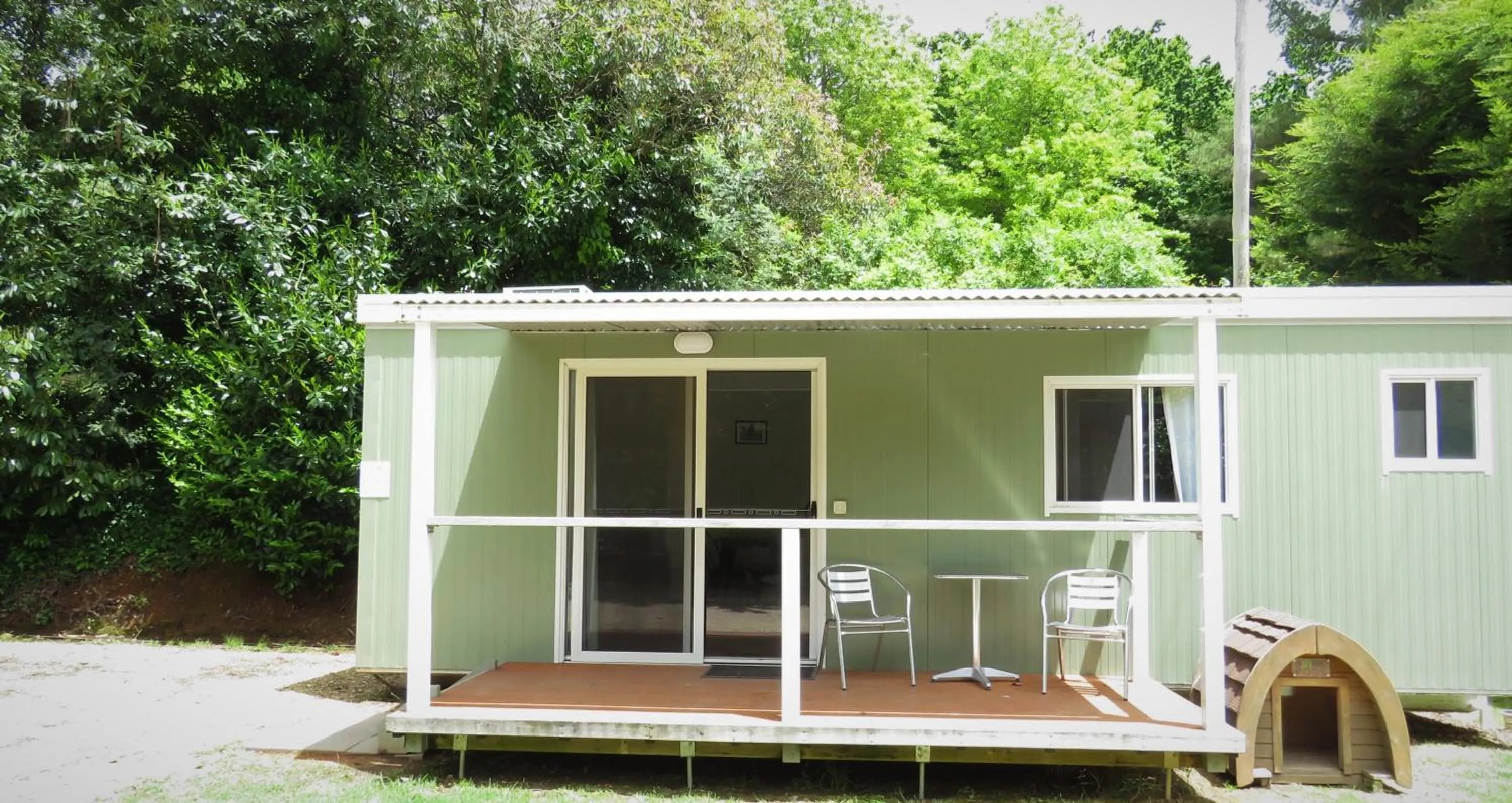 Property building in Beechworth Holiday Park