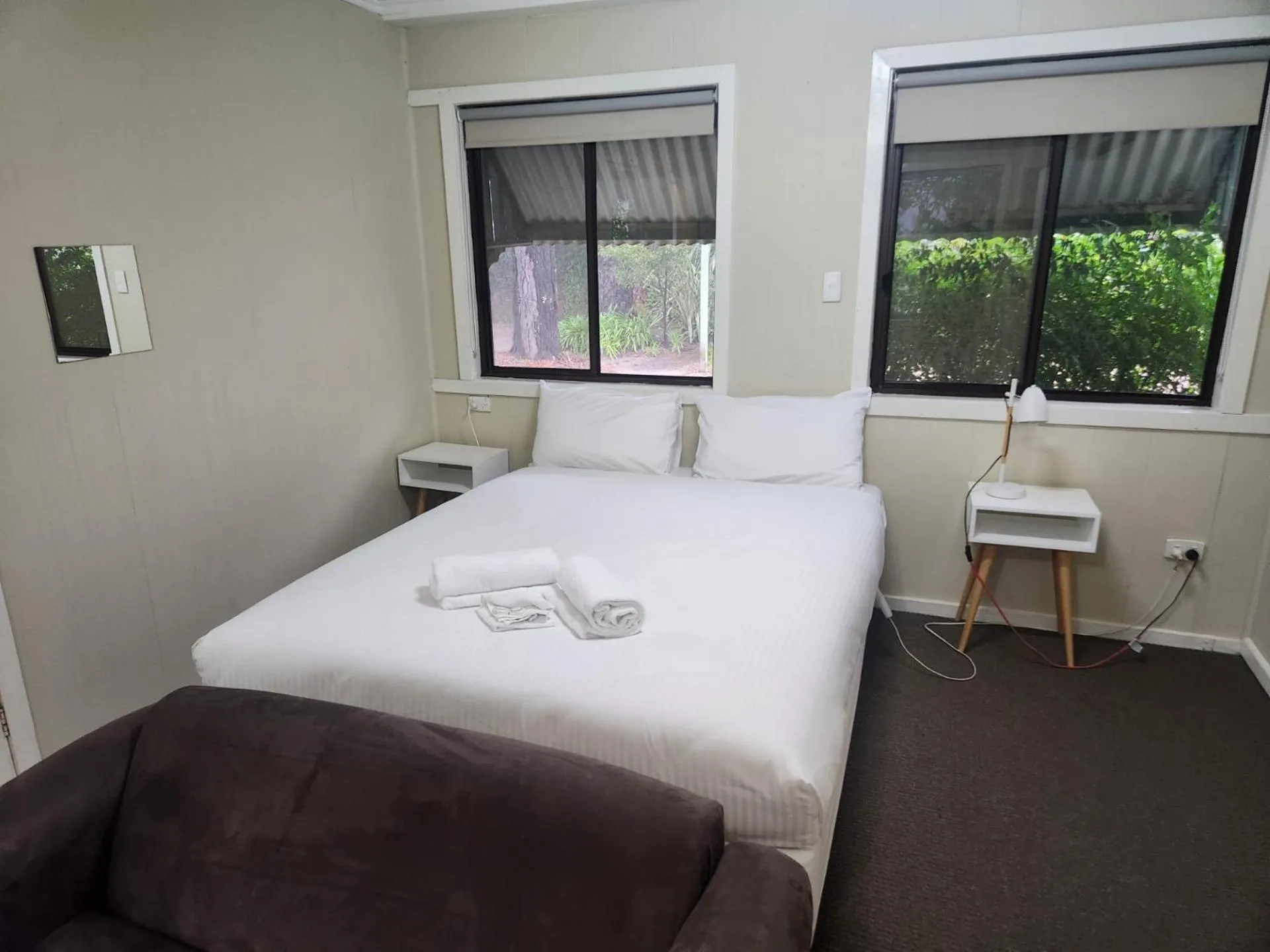 Bed in Beechworth Holiday Park