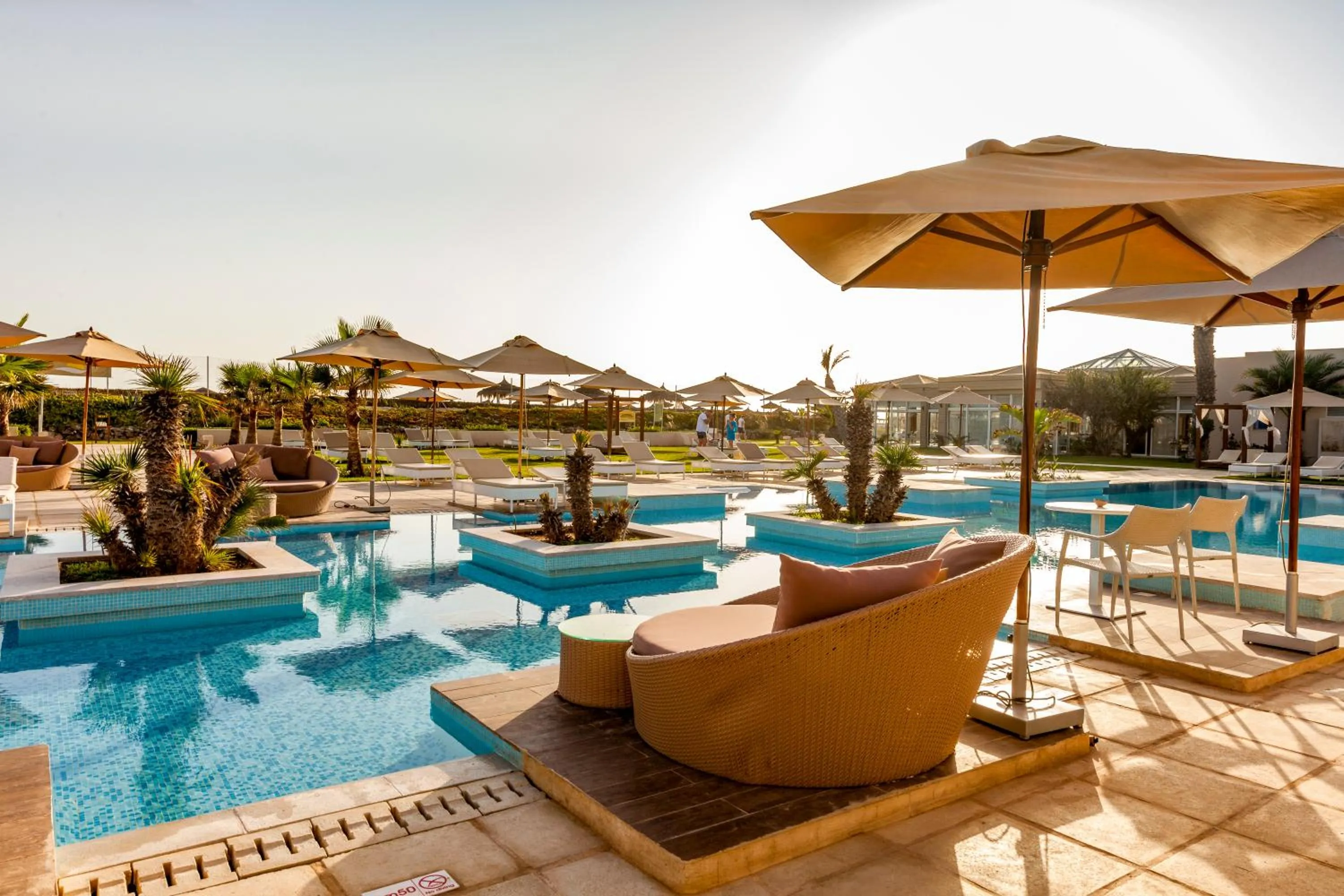 Pool view in TUI BLUE Palm Beach Palace Djerba - Adult Only