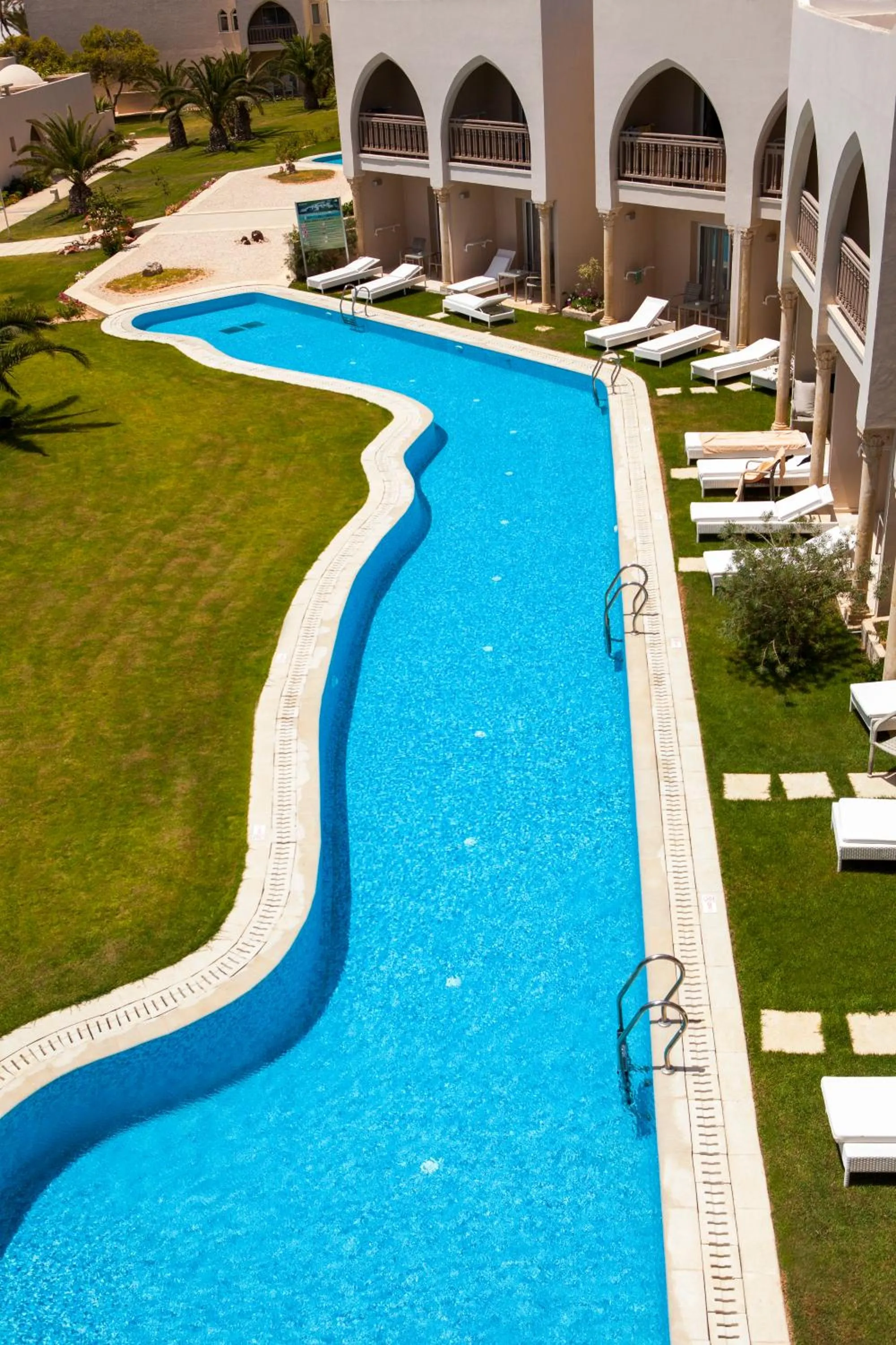 Pool view in TUI BLUE Palm Beach Palace Djerba - Adult Only