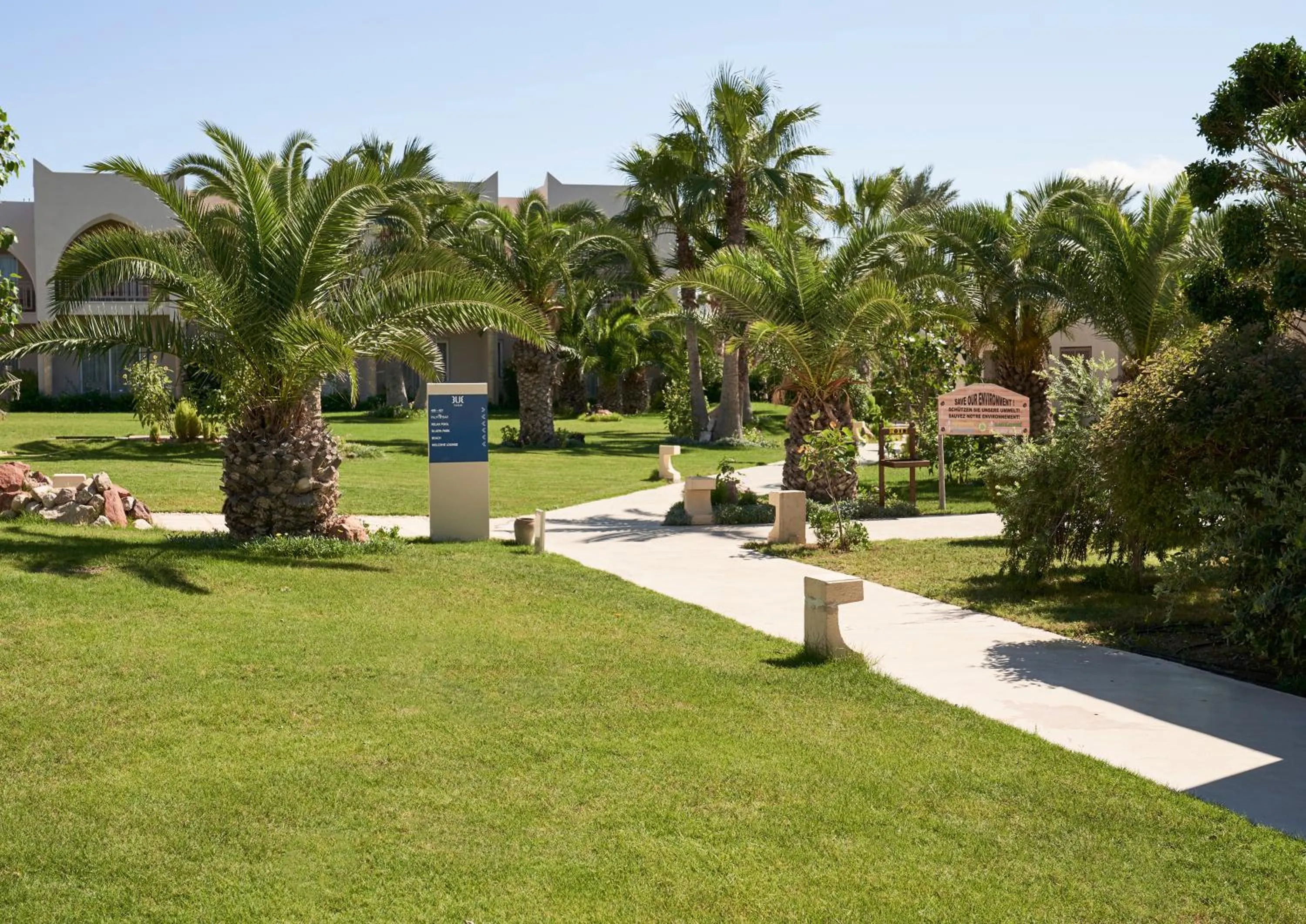 Garden in TUI BLUE Palm Beach Palace Djerba - Adult Only