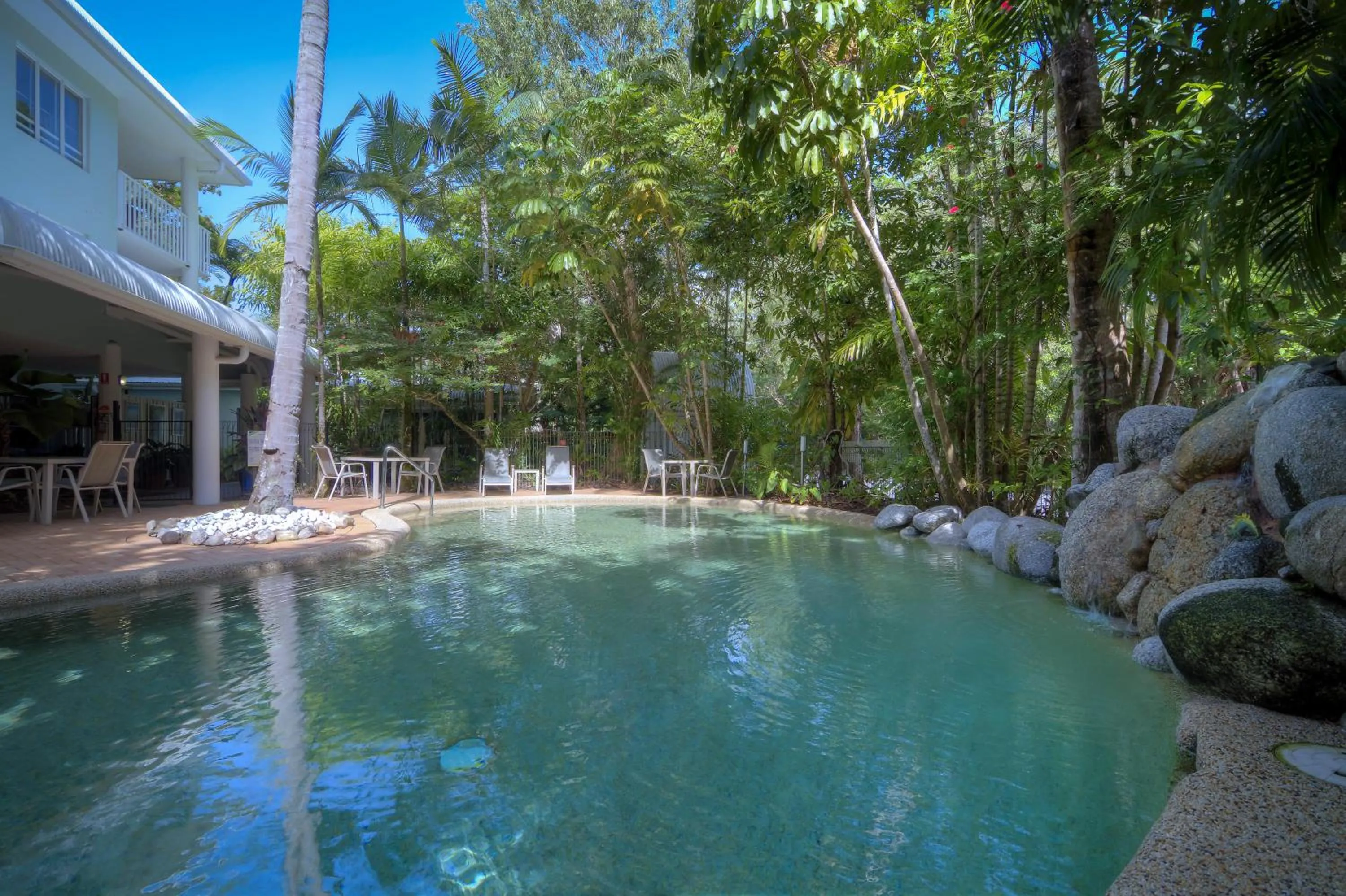 Swimming pool in Outrigger Apartments Port Douglas