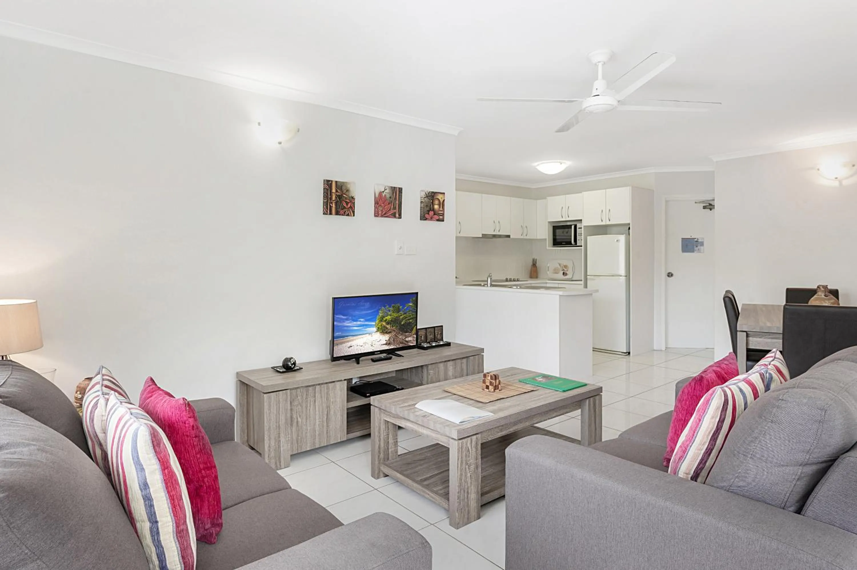 Living room in Outrigger Apartments Port Douglas