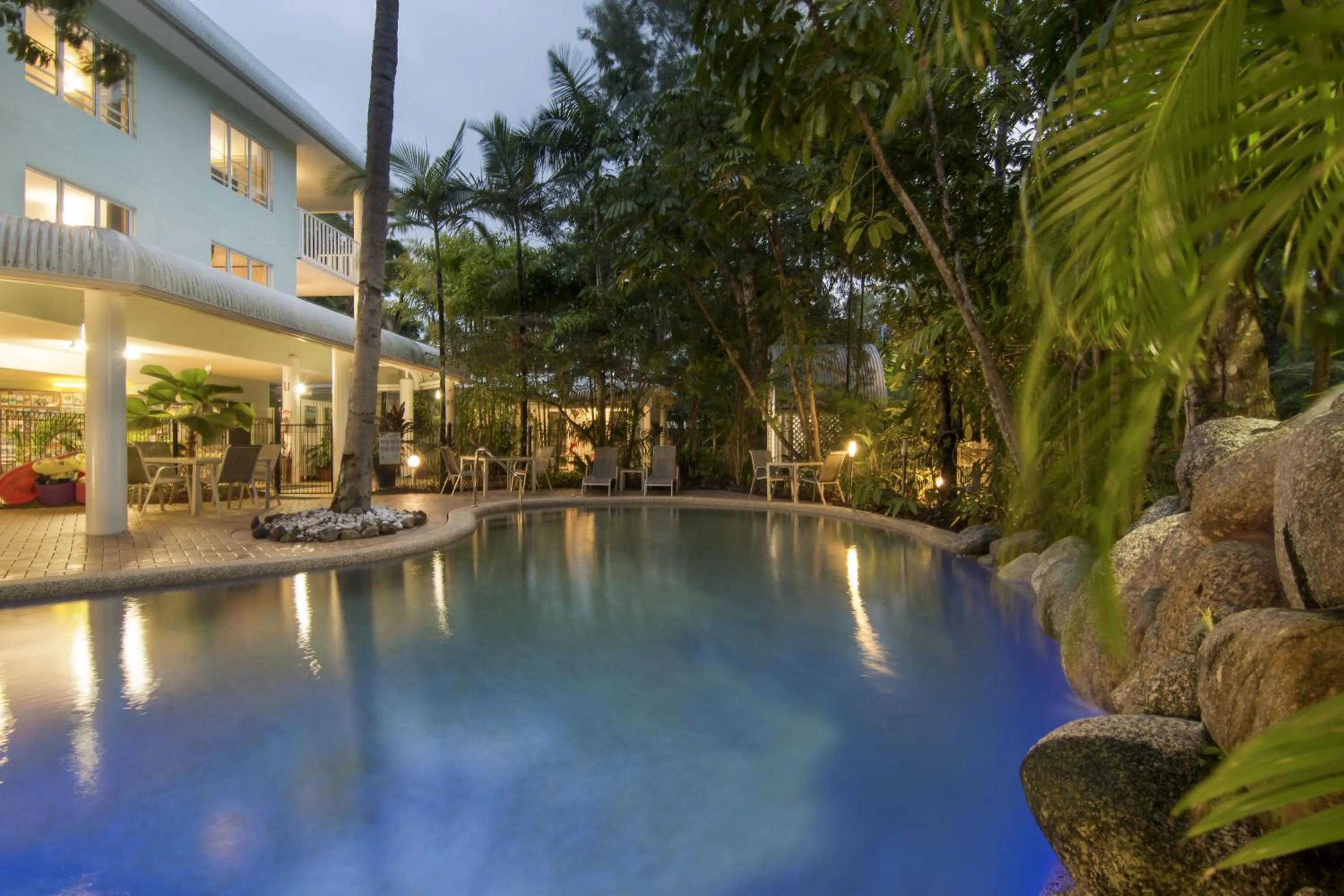 Swimming pool in Outrigger Apartments Port Douglas