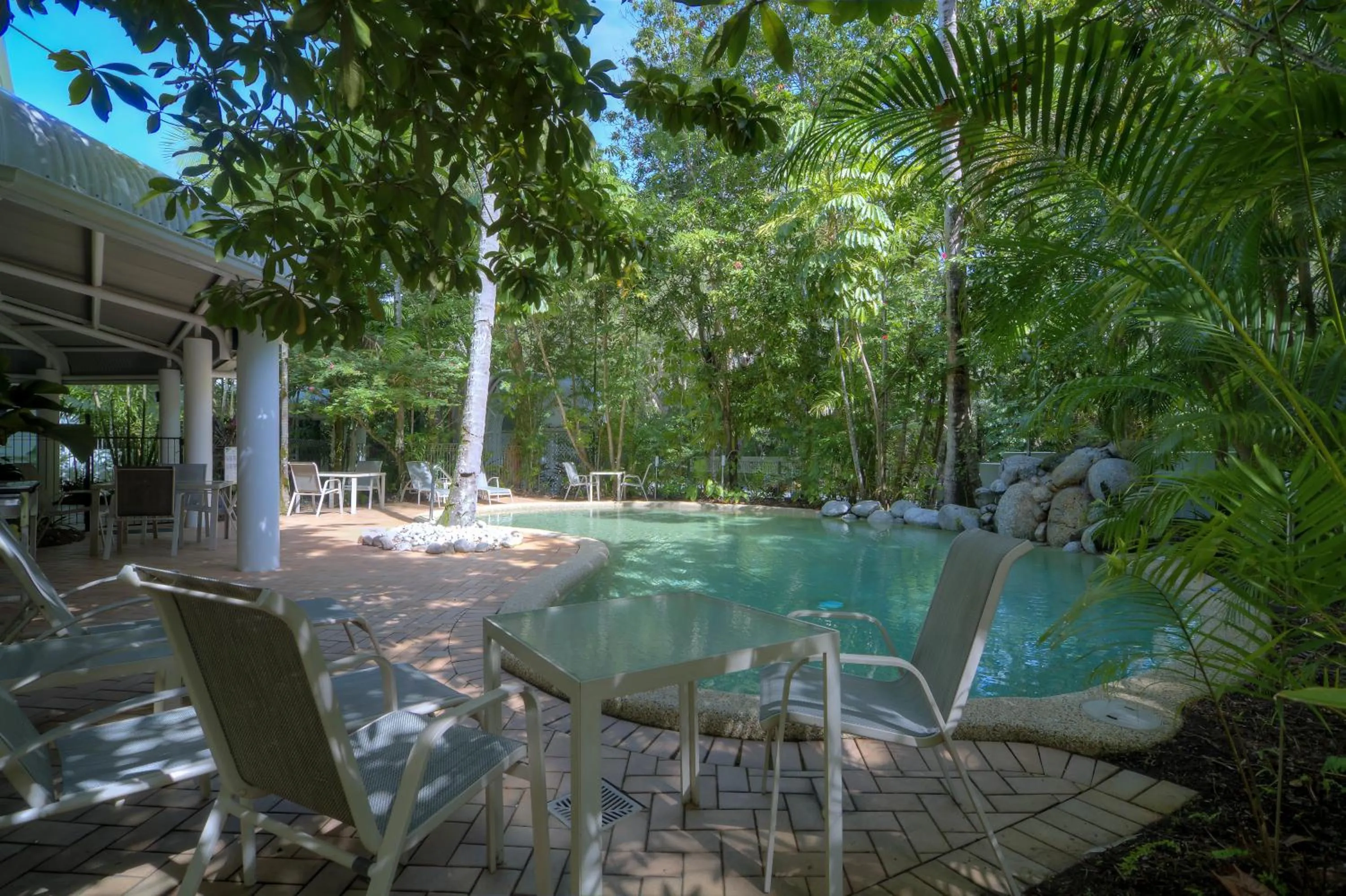 Swimming pool in Outrigger Apartments Port Douglas