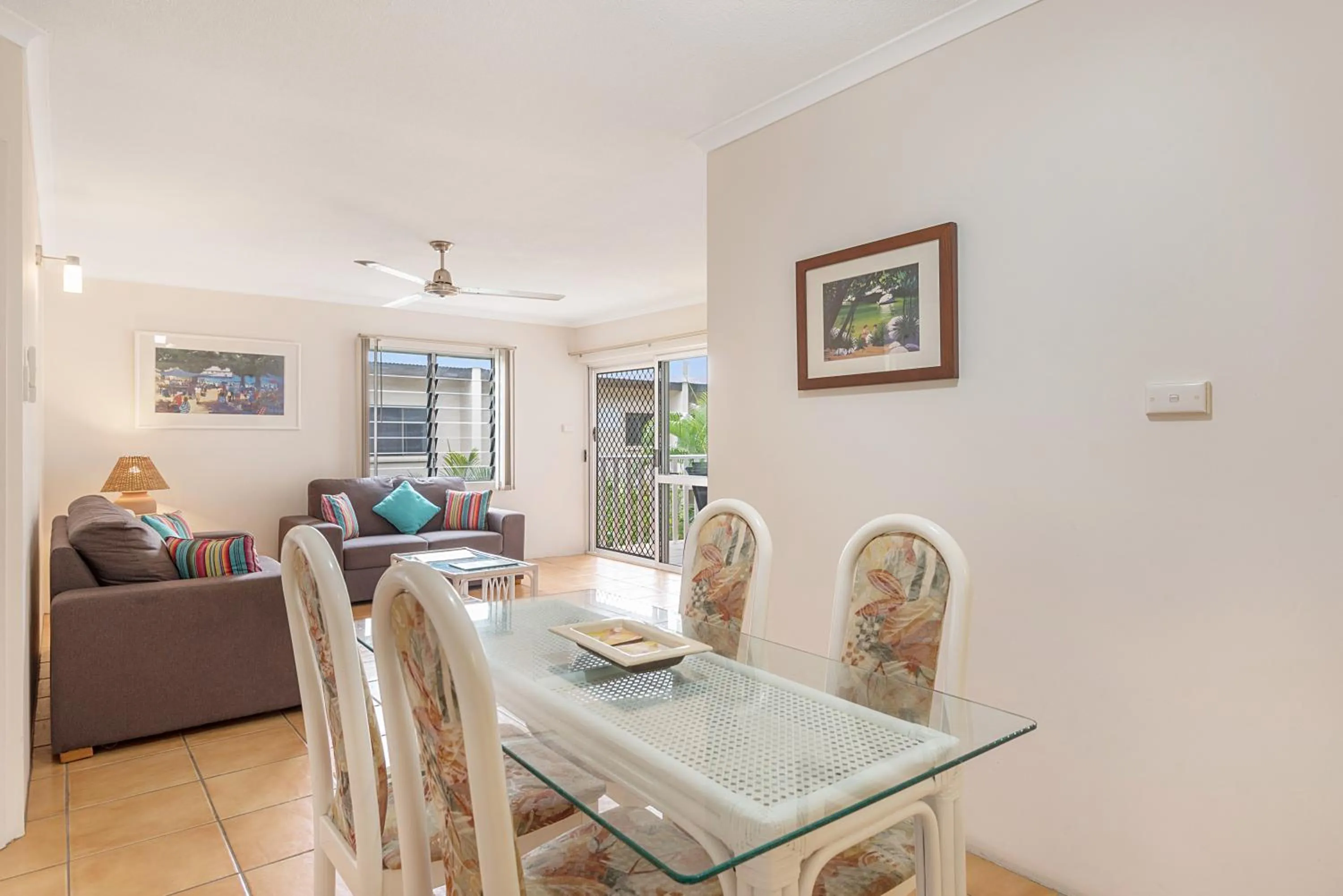 Dining area in Outrigger Apartments Port Douglas