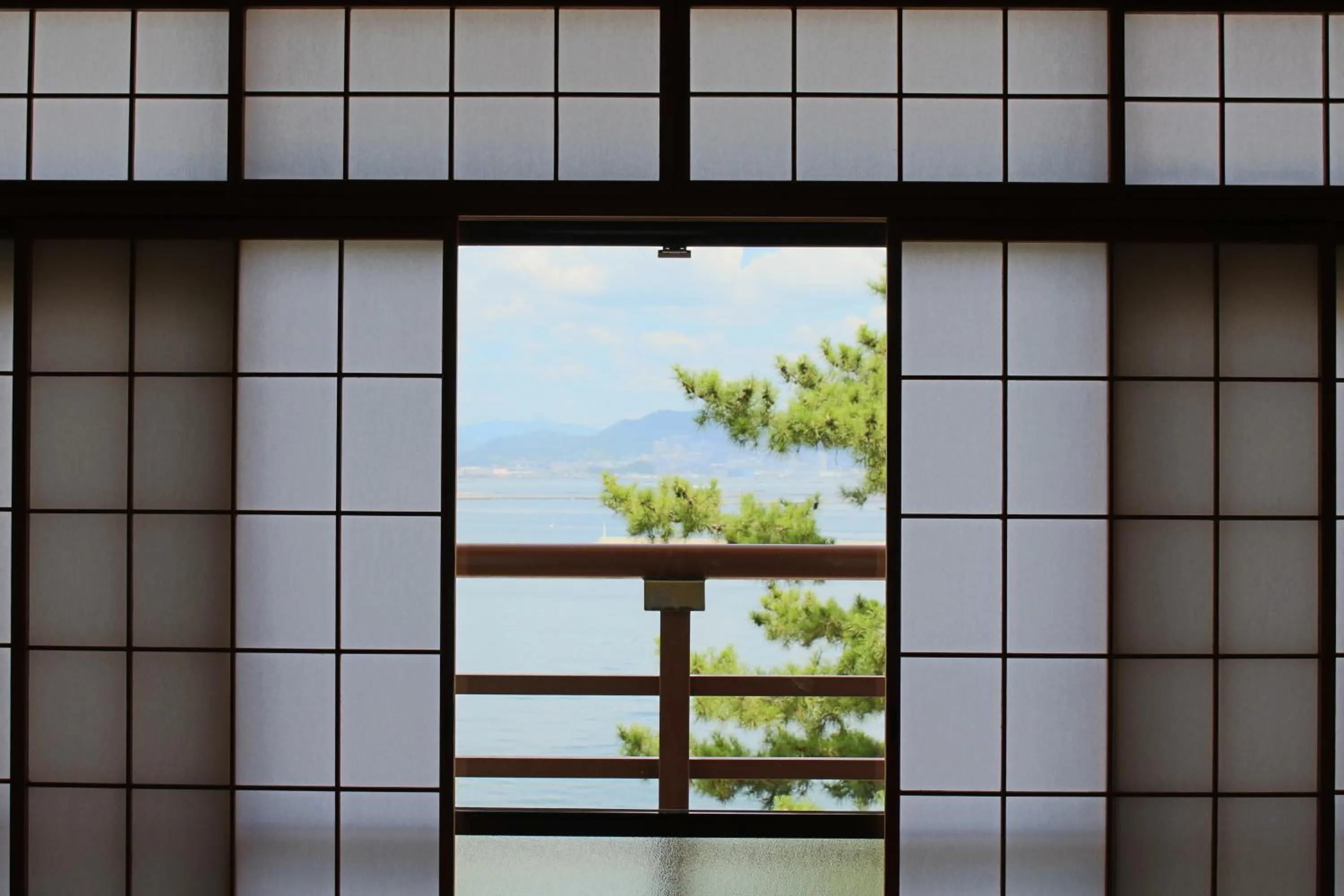 Sea view in Miyajima Seaside Hotel