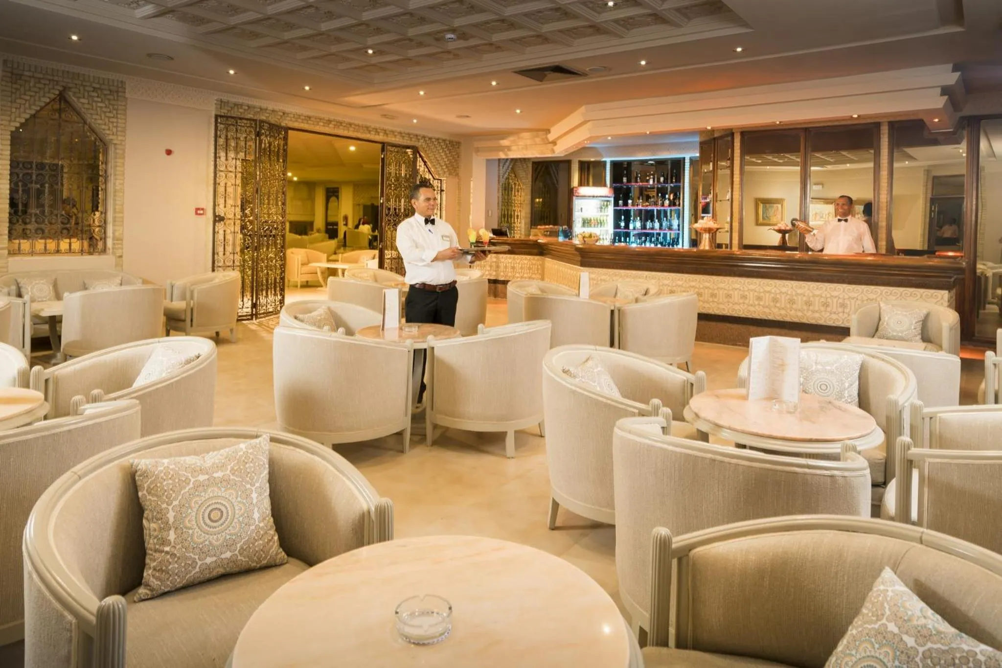Lounge or bar in Palm Beach Palace Tozeur