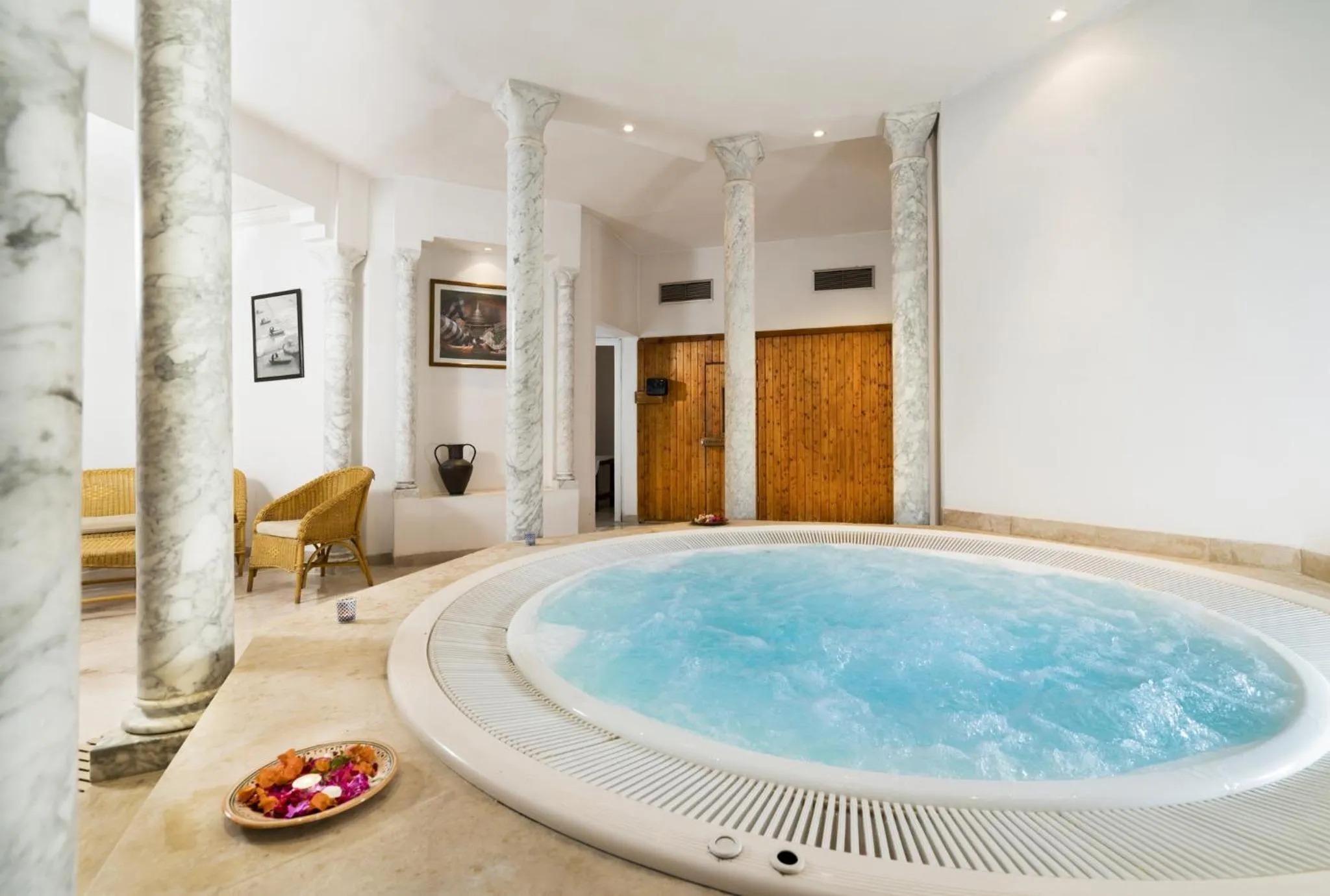 Hot Spring Bath in Palm Beach Palace Tozeur
