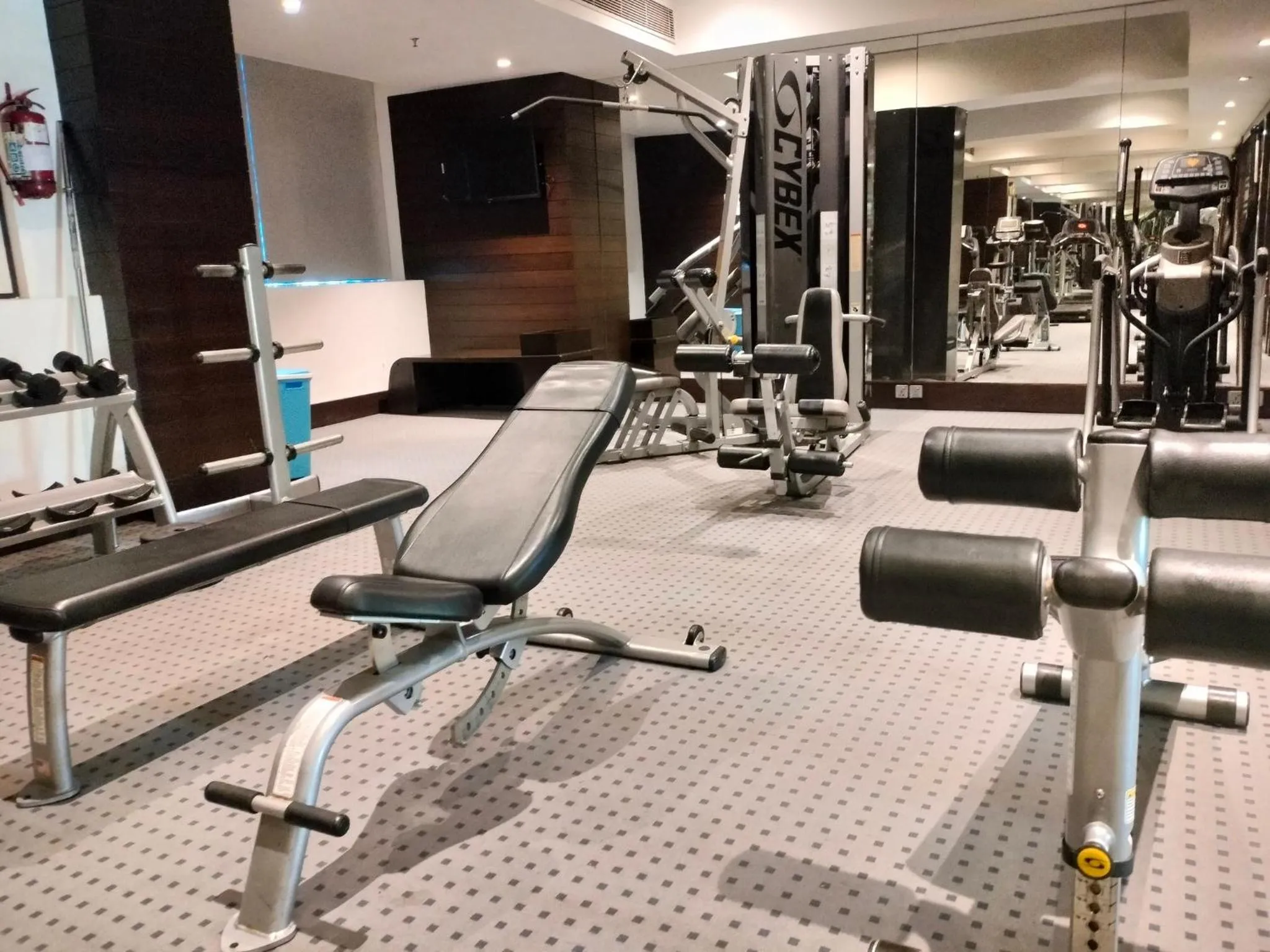 Fitness centre/facilities in Holiday Inn Chandigarh Panchkula, an IHG Hotel